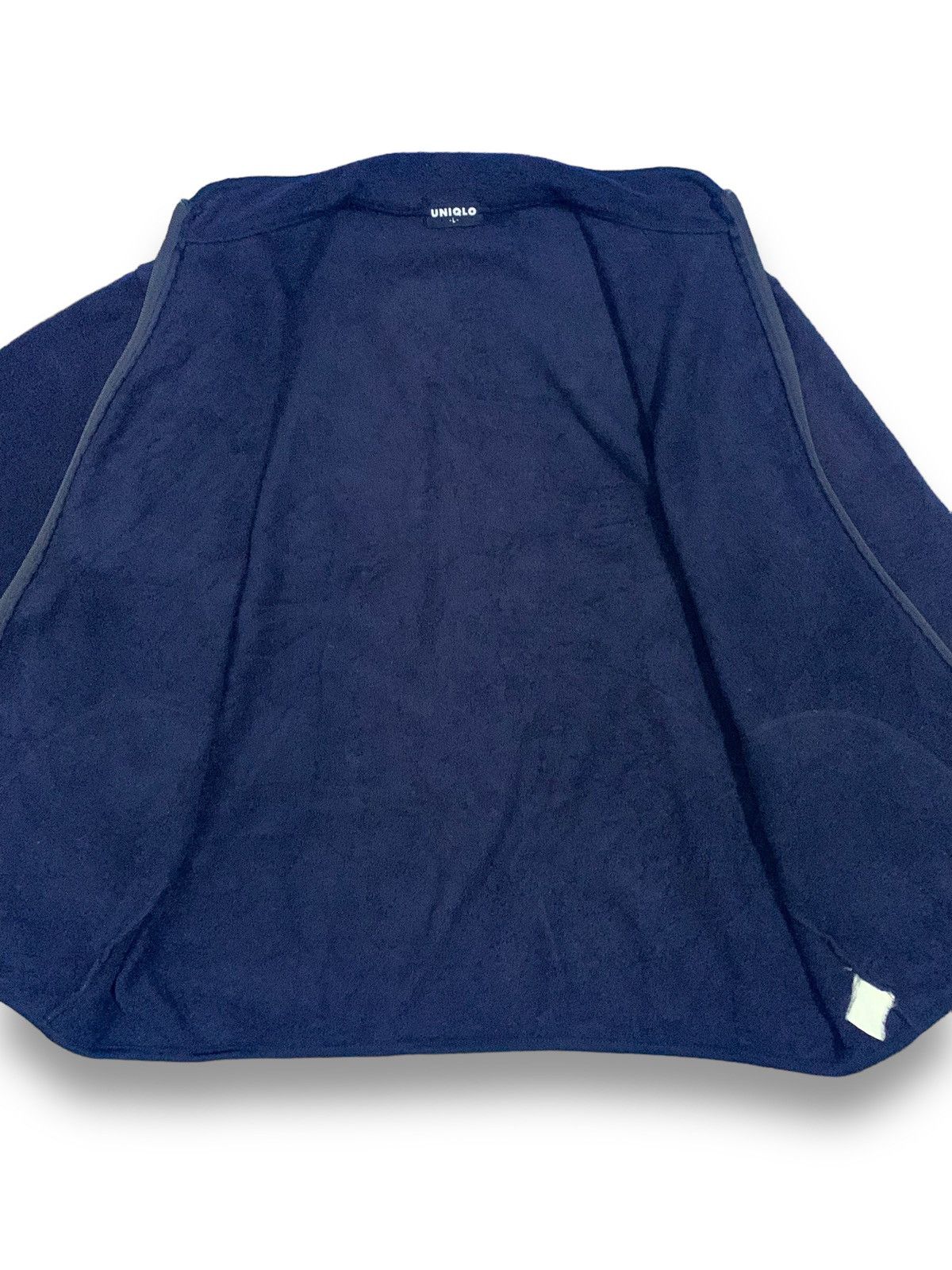 Uniqlo Vintage 90’s UNIQLO Navy Polar Fleece Jacket Gorpcore Style Size US M / EU 48-50 / 2 - 13 Thumbnail