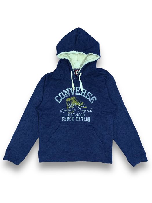 Converse best sale sherpa hoodie
