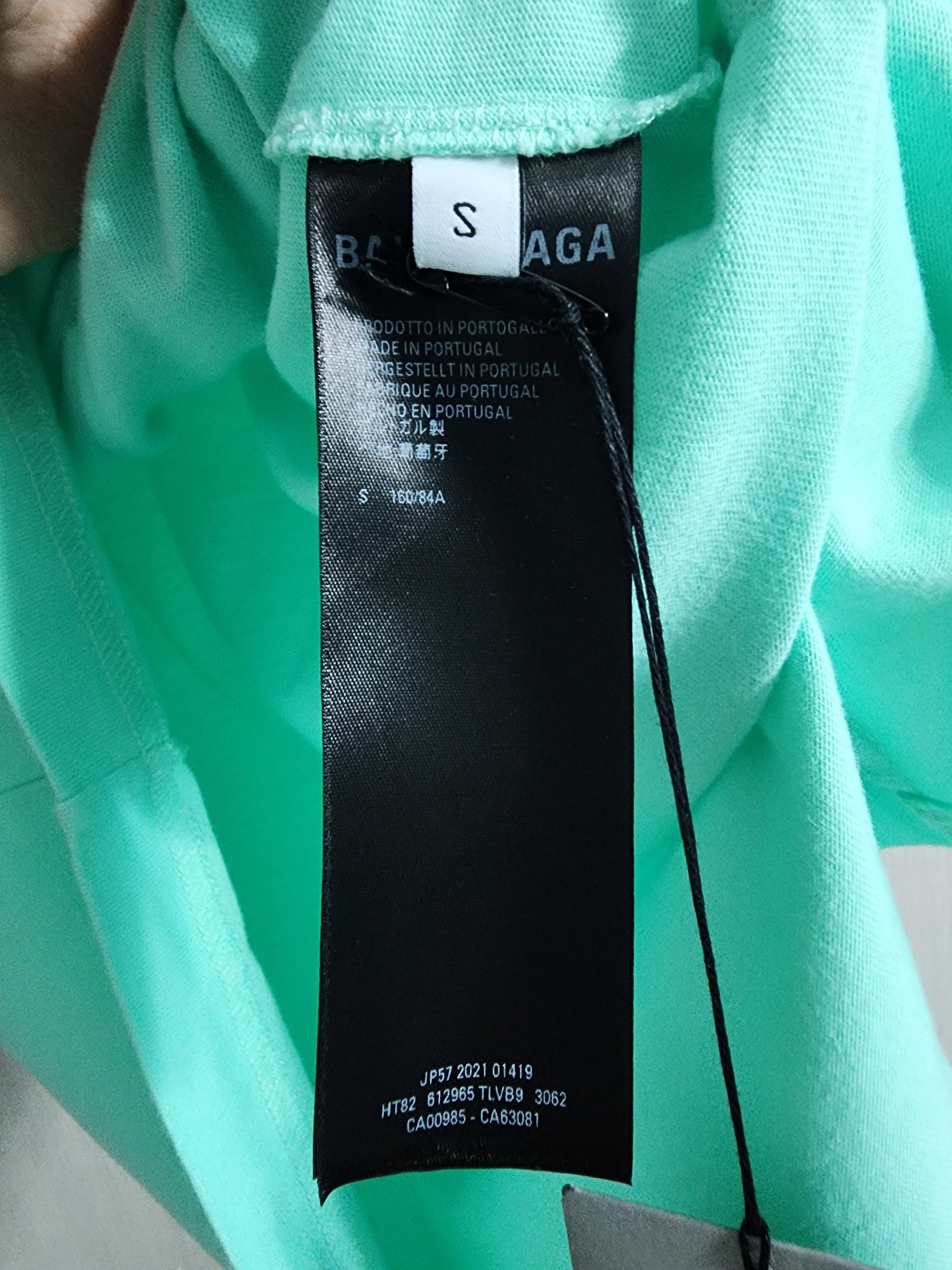 Balenciaga Embroidered Logo T-Shirt Size US S / EU 44-46 / 1 - 7 Thumbnail
