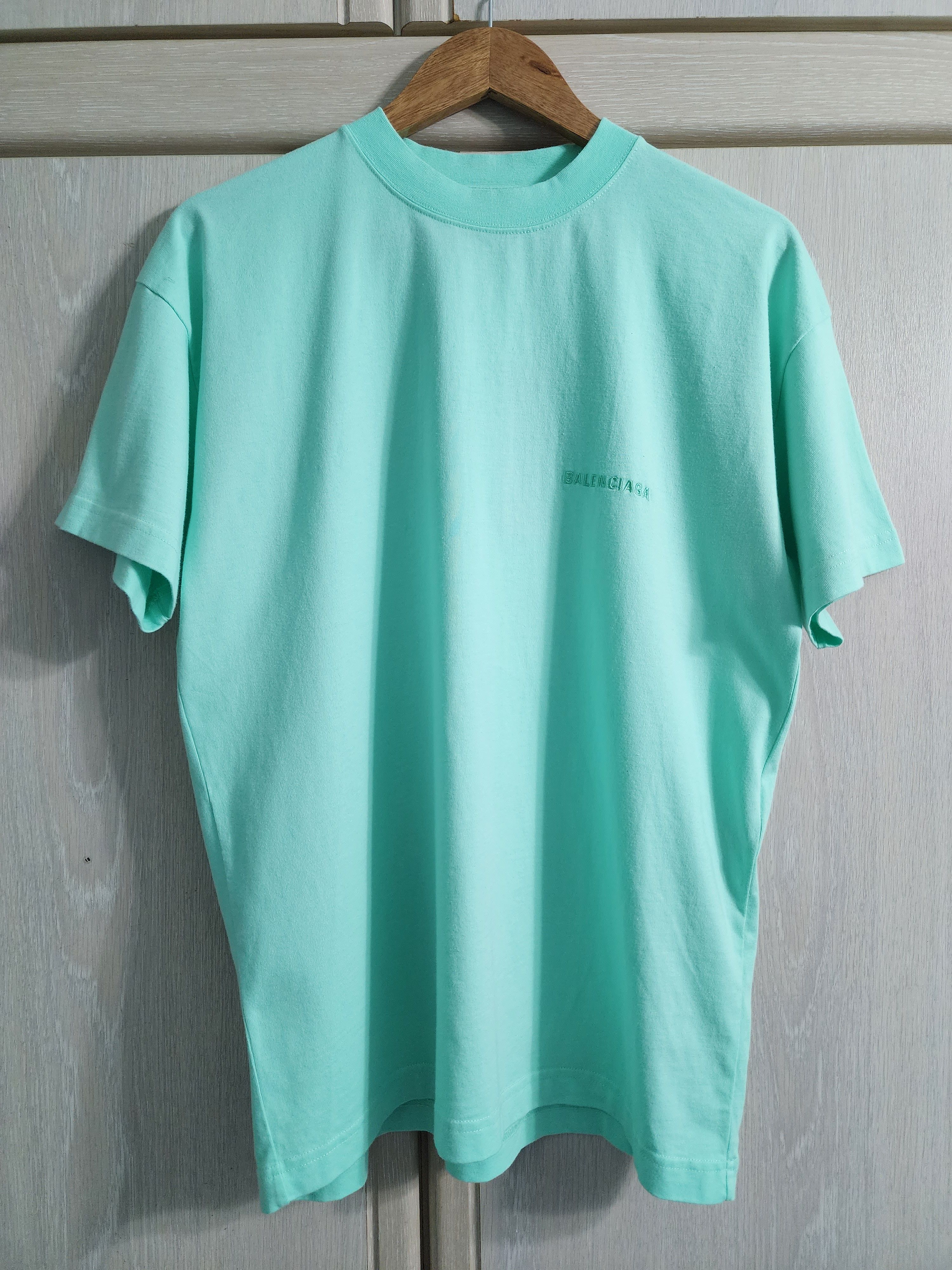 Balenciaga Embroidered Logo T-Shirt Size US S / EU 44-46 / 1 - 2 Thumbnail