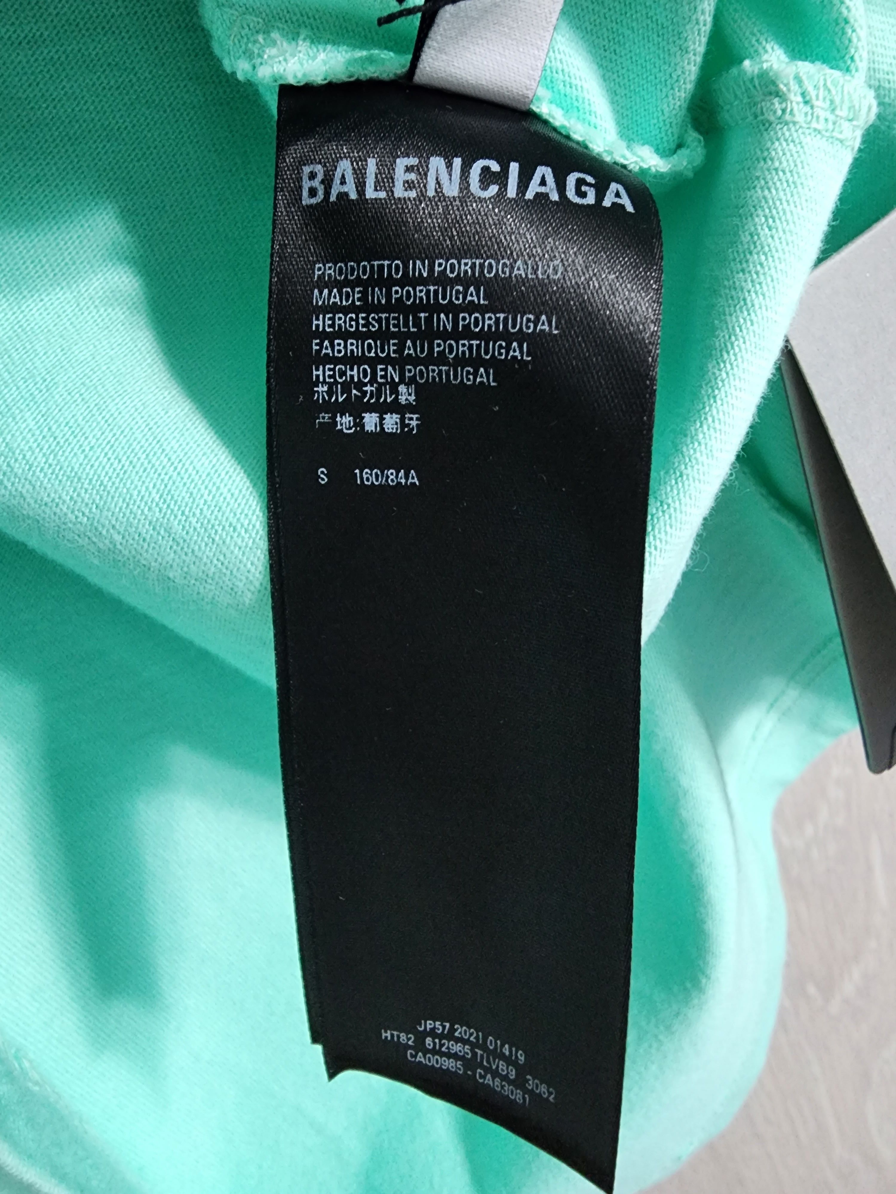 Balenciaga Embroidered Logo T-Shirt Size US S / EU 44-46 / 1 - 8 Thumbnail