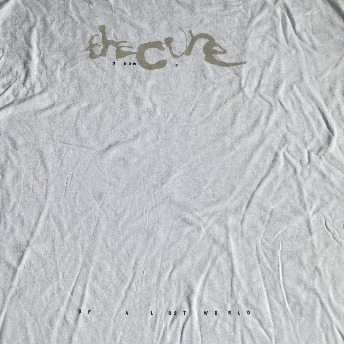 The Cure The Cure Songs of A Lost World 2023 Band Tour Logo Tee Shirt Size US XXL / EU 58 / 5 - 5 Thumbnail