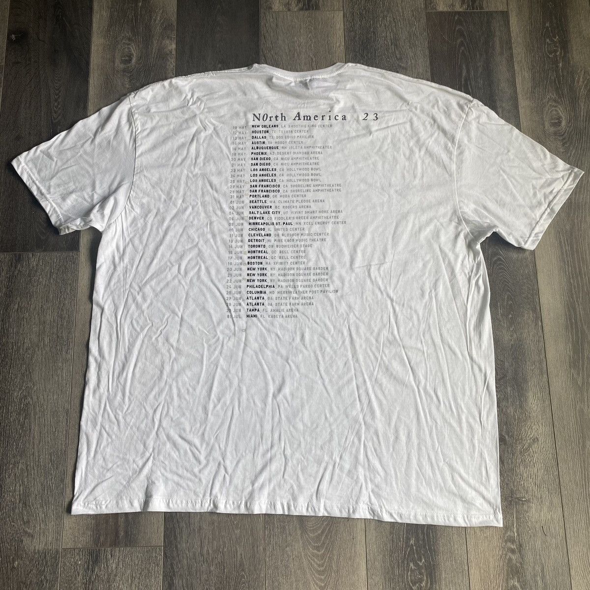 The Cure The Cure Songs of A Lost World 2023 Band Tour Logo Tee Shirt Size US XXL / EU 58 / 5 - 2 Thumbnail