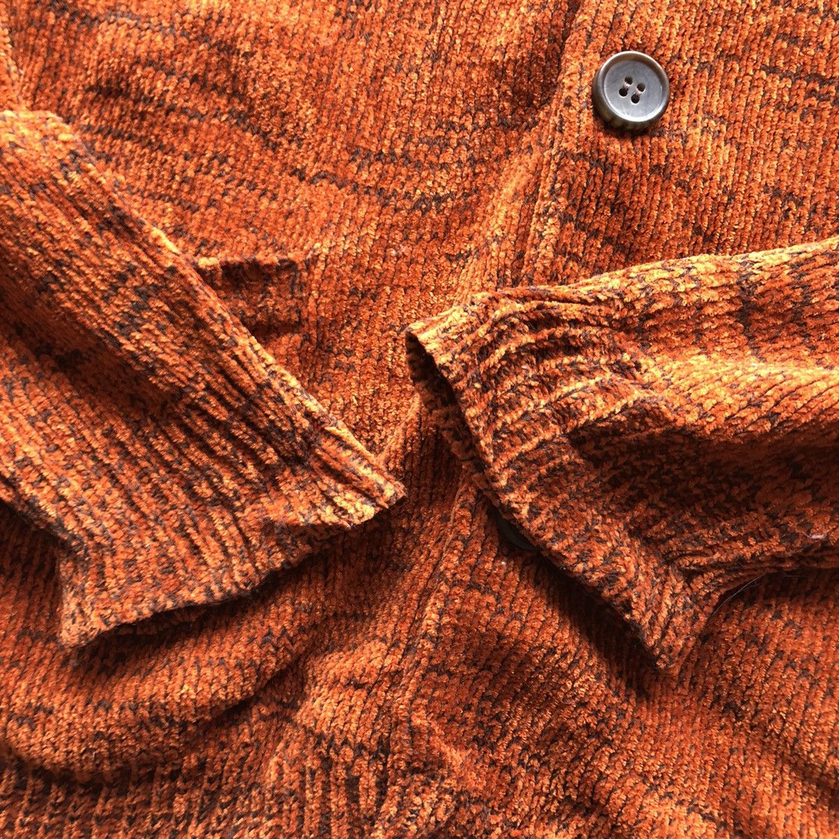 Japanese Brand Vintage 90's Knit Shawl Collar by LB Works Standard Size US L / EU 52-54 / 3 - 10 Thumbnail