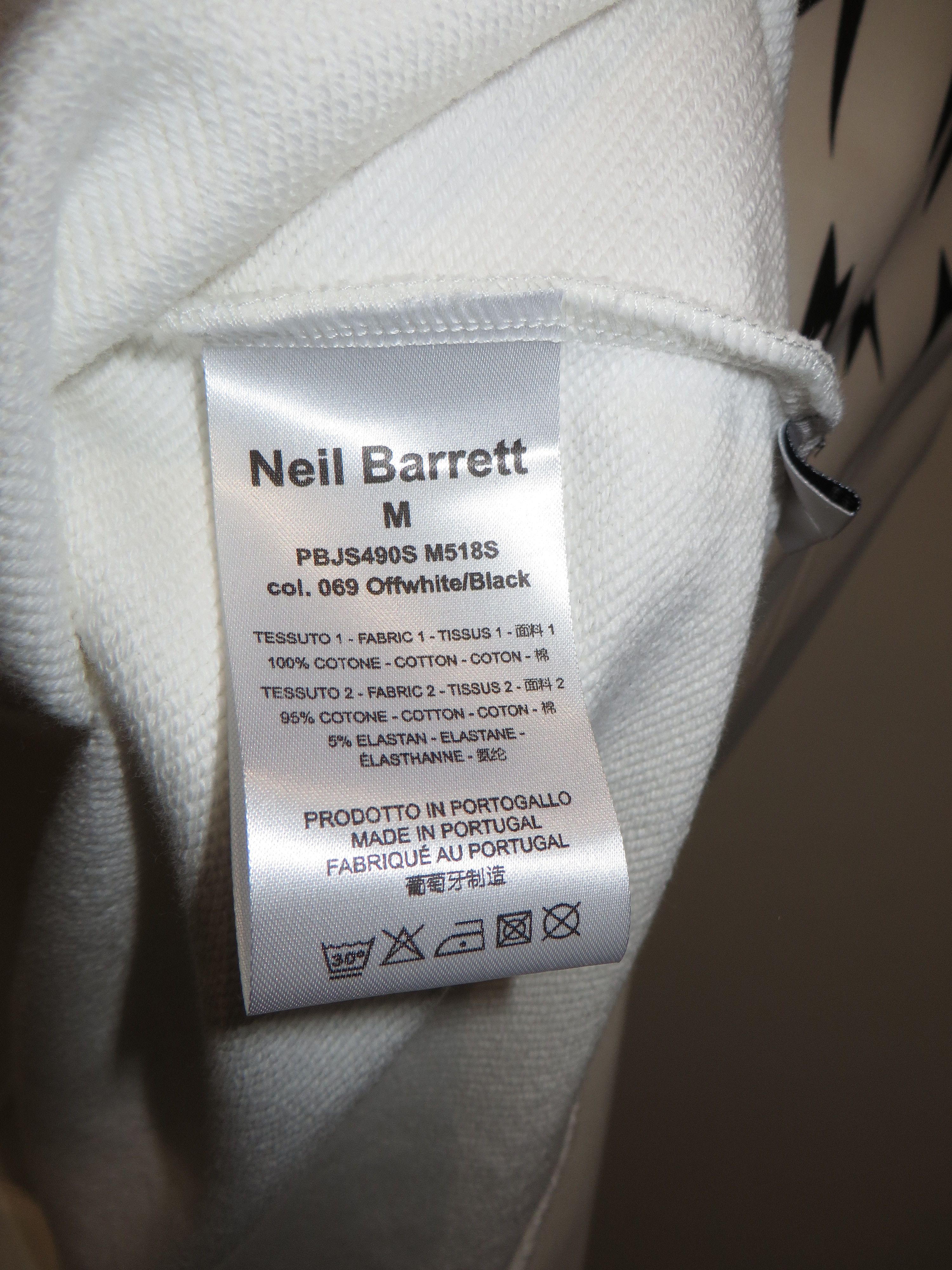 Neil Barrett Meteorites lightning print sweatshirt Size US M / EU 48-50 / 2 - 11 Thumbnail