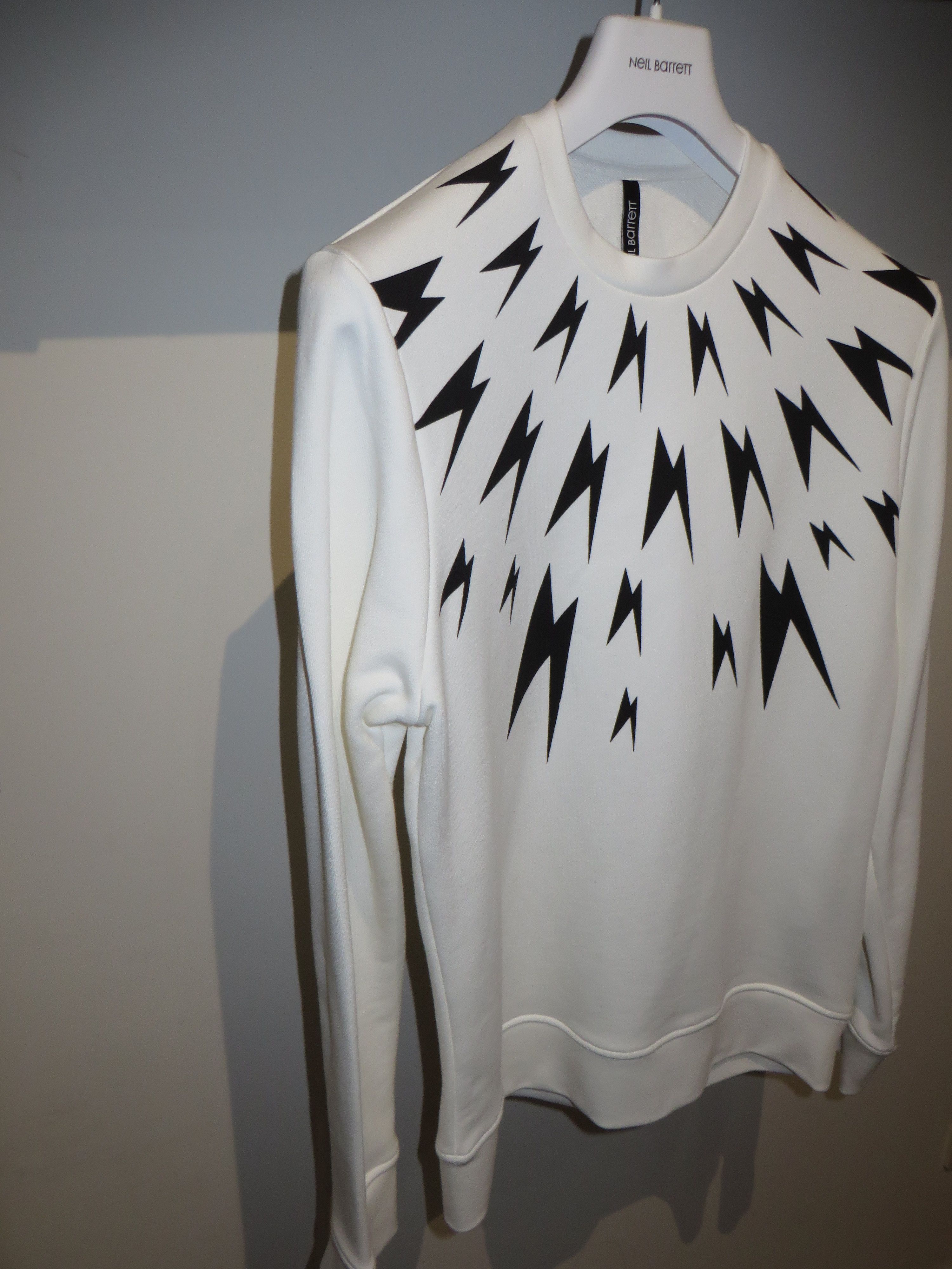 Neil Barrett Meteorites lightning print sweatshirt Size US M / EU 48-50 / 2 - 2 Thumbnail