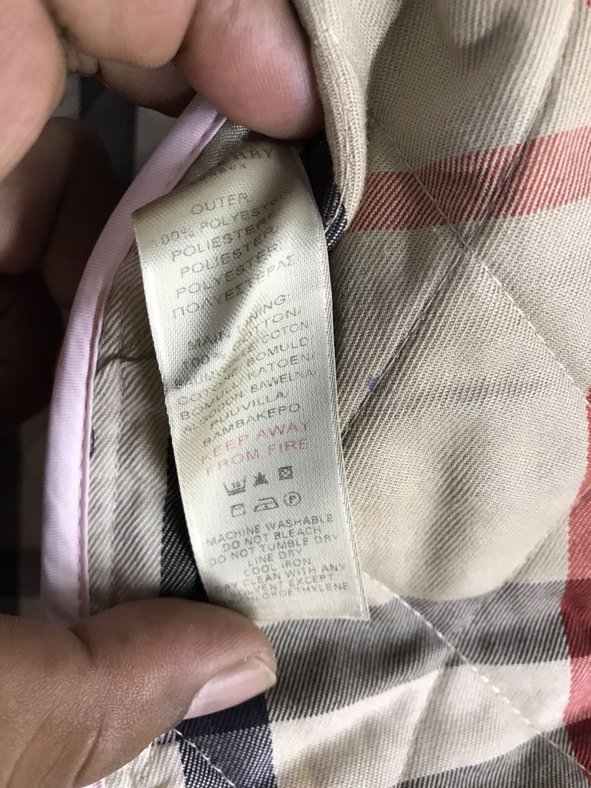 Burberry Burberry London Nova Check Quilted Button Jacket For Womens Size XS / US 0-2 / IT 36-38 - 12 Thumbnail