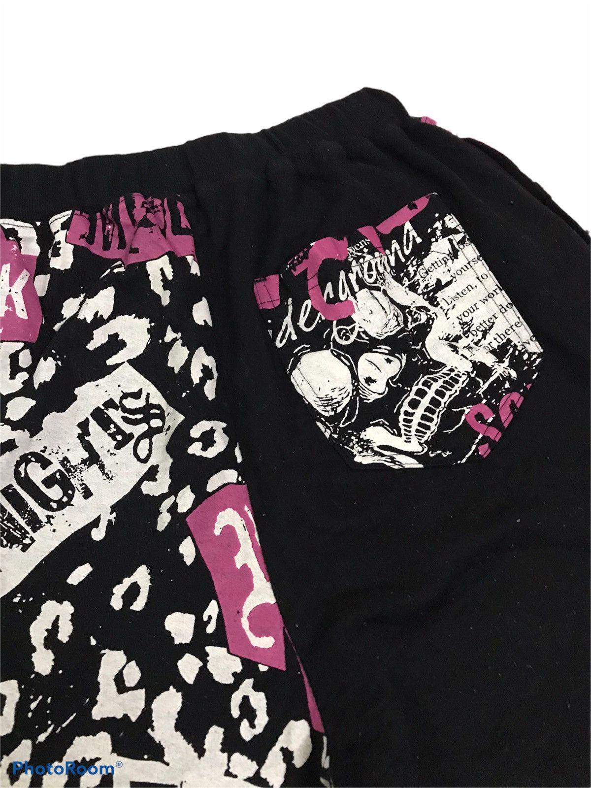 Malcolm McLaren × Seditionaries Anarchy Uk Punk Rock Underground Full Print Short Pant Size US 34 / EU 50 - 7 Thumbnail