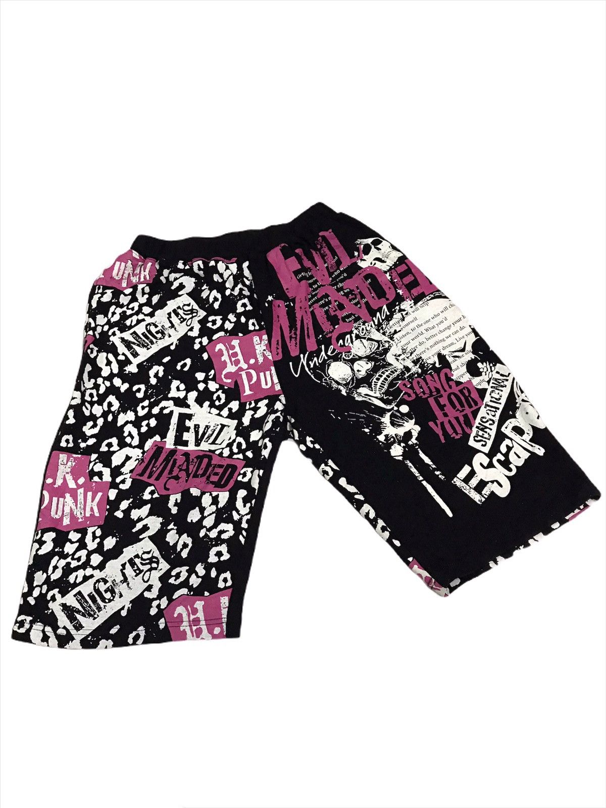 Malcolm McLaren × Seditionaries Anarchy Uk Punk Rock Underground Full Print Short Pant Size US 34 / EU 50 - 2 Thumbnail