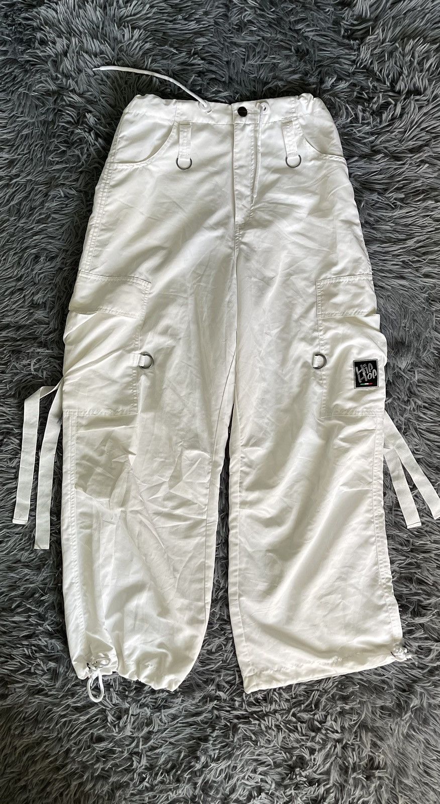 Vintage Anniluce Y2K vintage bondage wide leg baggy fit pants Size US 30 / EU 46 - 2 Thumbnail