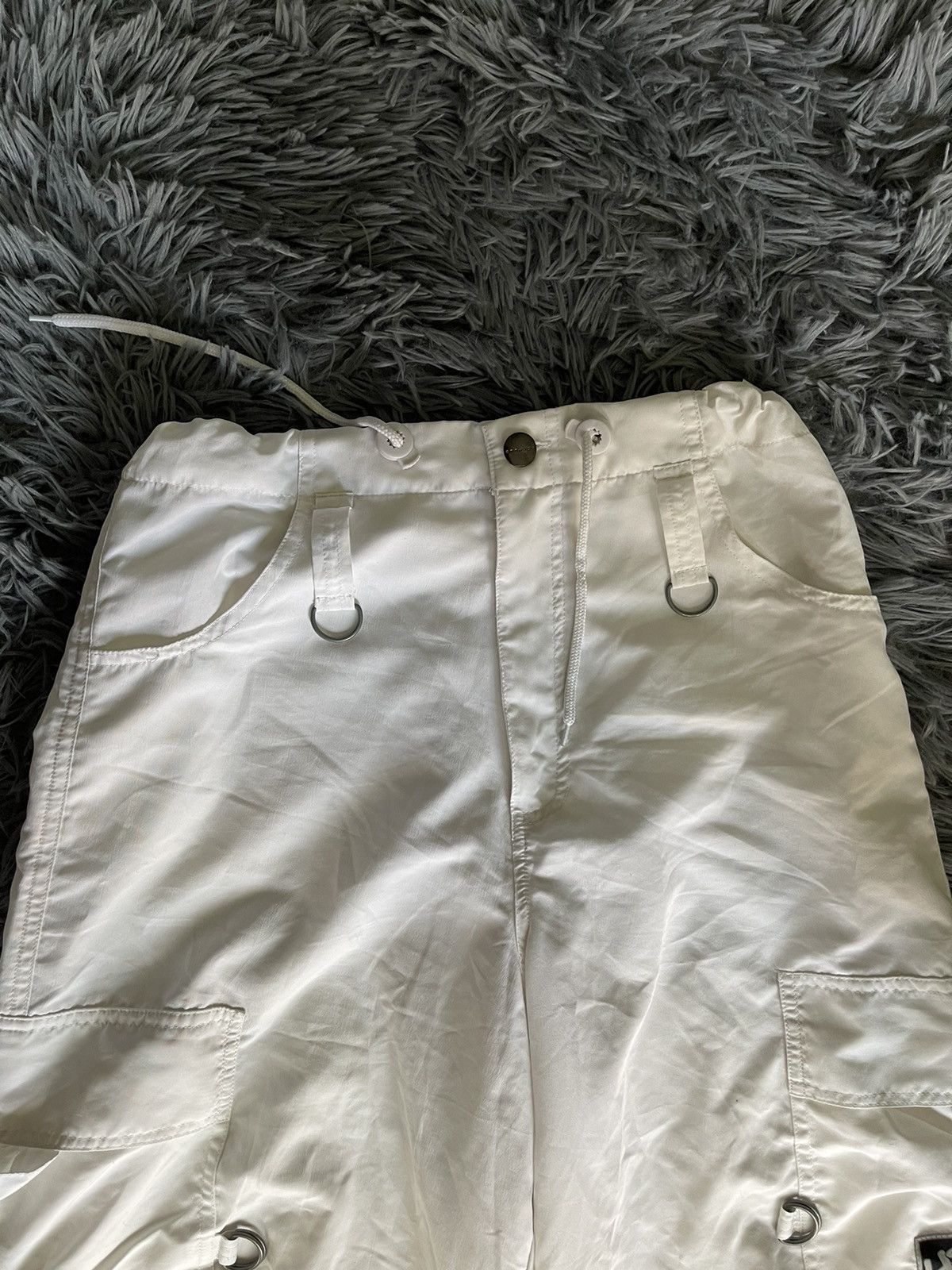 Vintage Anniluce Y2K vintage bondage wide leg baggy fit pants Size US 30 / EU 46 - 6 Thumbnail