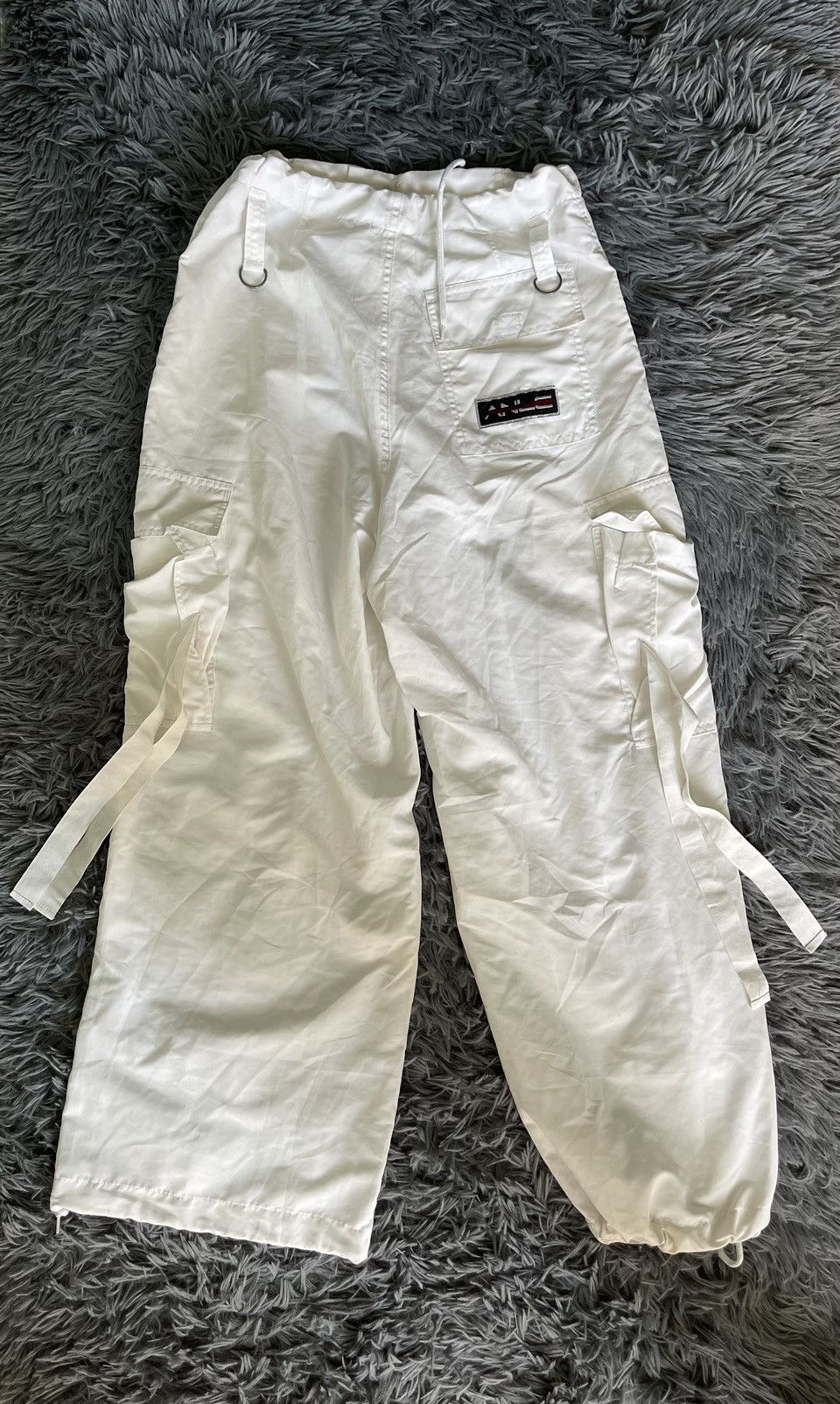 Vintage Anniluce Y2K vintage bondage wide leg baggy fit pants Size US 30 / EU 46 - 9 Thumbnail