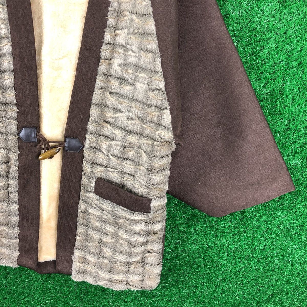 Japanese Brand Vintage Kimono Fur Nice Design Made in Japan Size US L / EU 52-54 / 3 - 3 Thumbnail