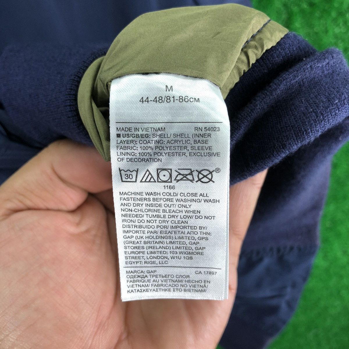 Gap GAP Casual Work Nylon Jacket Ideal Zipper Size US XL / EU 56 / 4 - 13 Thumbnail
