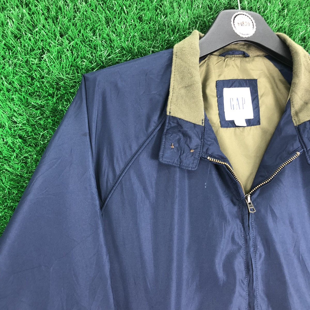 Gap GAP Casual Work Nylon Jacket Ideal Zipper Size US XL / EU 56 / 4 - 2 Thumbnail