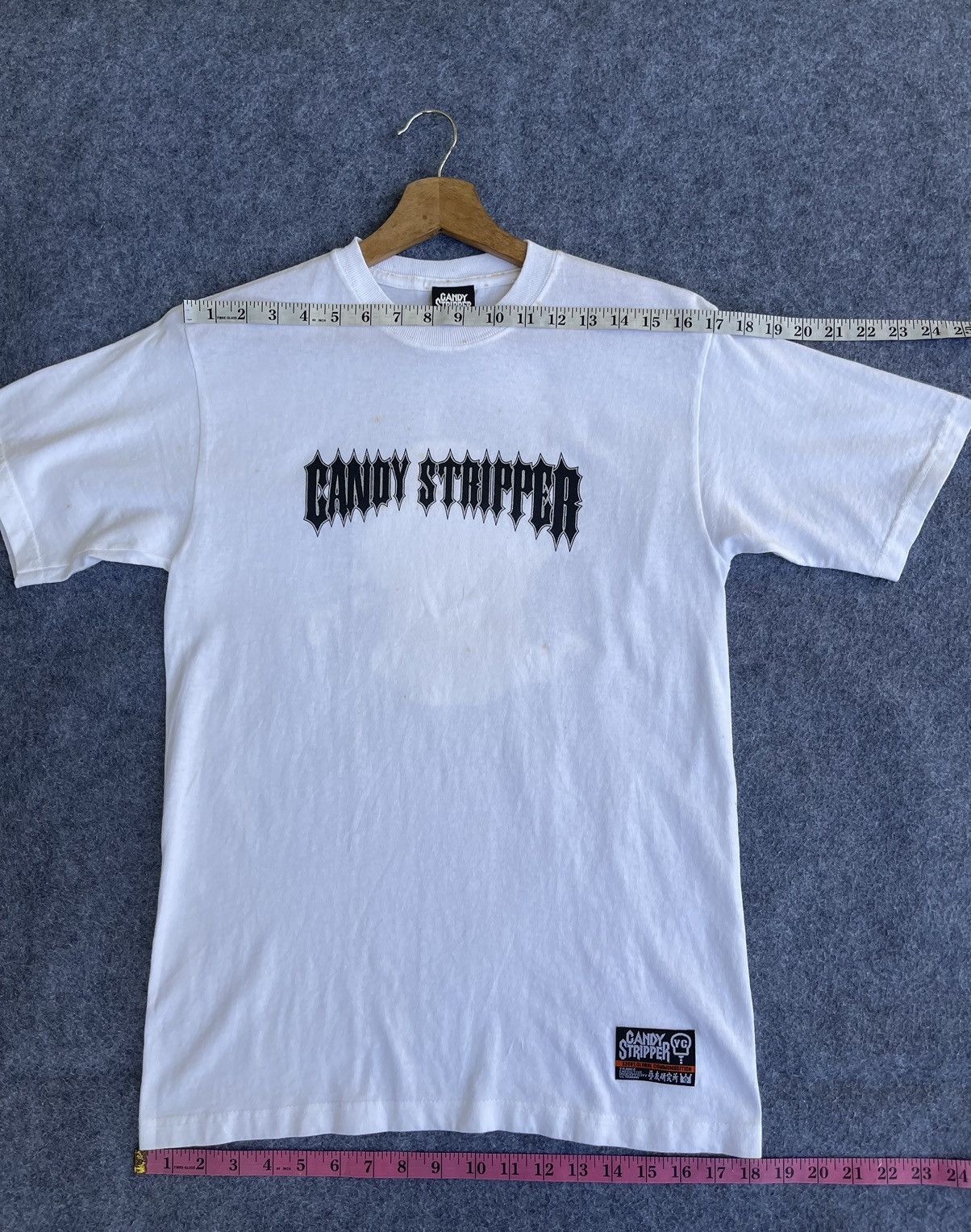JNCO Last Drop🔥Rare🔥Candy Stripper Skates T Shirt Size US S / EU 44-46 / 1 - 10 Thumbnail