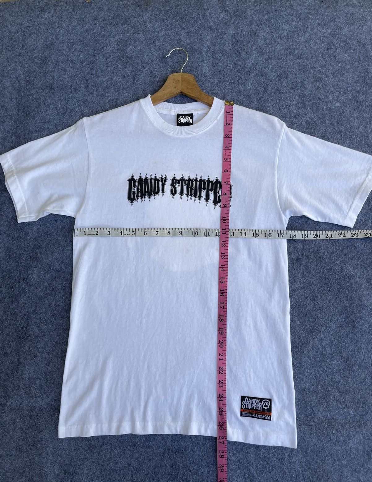 JNCO Last Drop🔥Rare🔥Candy Stripper Skates T Shirt Size US S / EU 44-46 / 1 - 9 Thumbnail