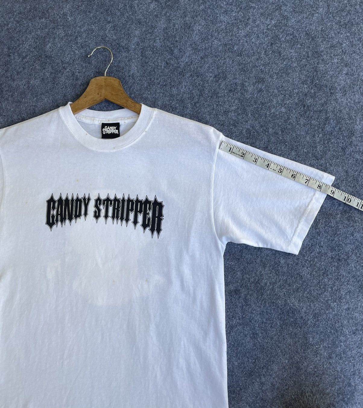 JNCO Last Drop🔥Rare🔥Candy Stripper Skates T Shirt Size US S / EU 44-46 / 1 - 11 Thumbnail