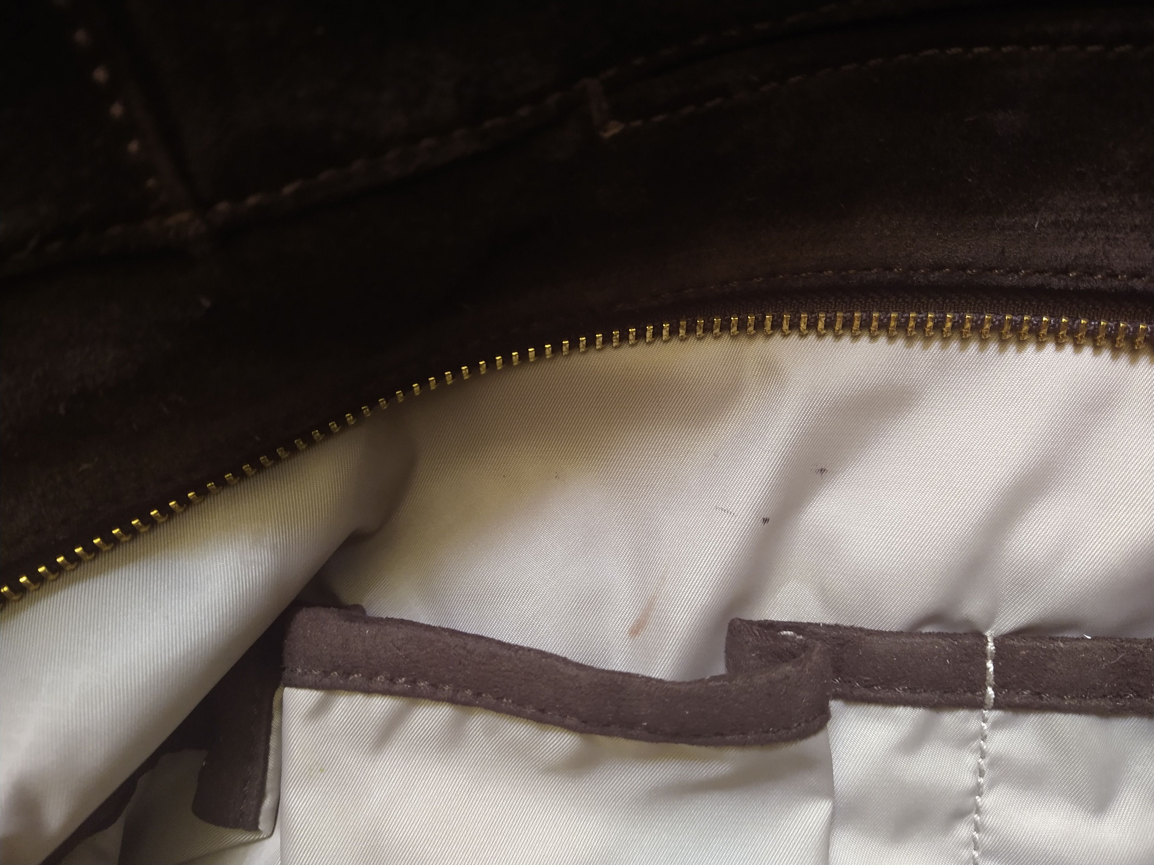 Tumi Tumi Tote Bag Suede Leather Dark Brown Size ONE SIZE - 15 Thumbnail