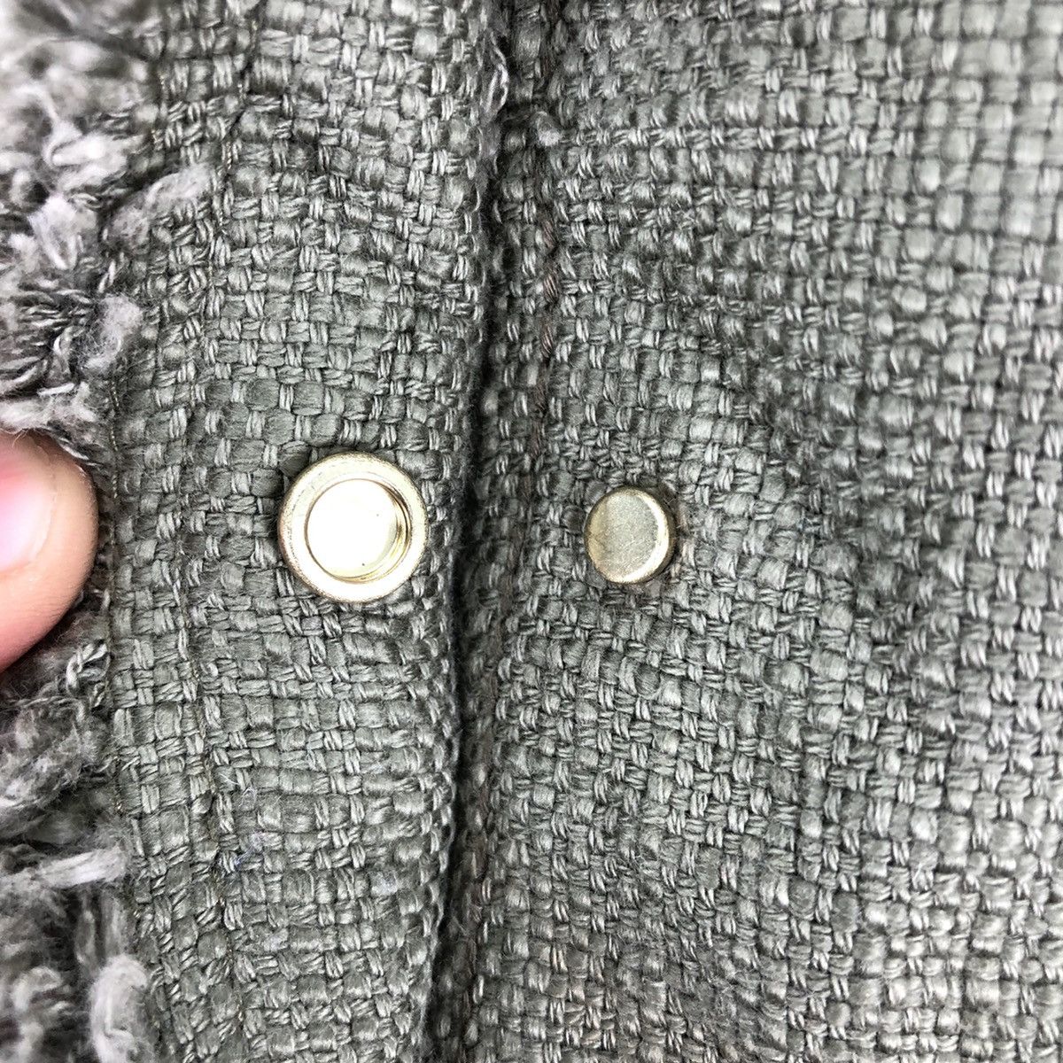 Tomorrowland Vintage 90's Macphee Tomorrowland Burlap Jacket Size XS / US 0-2 / IT 36-38 - 10 Thumbnail