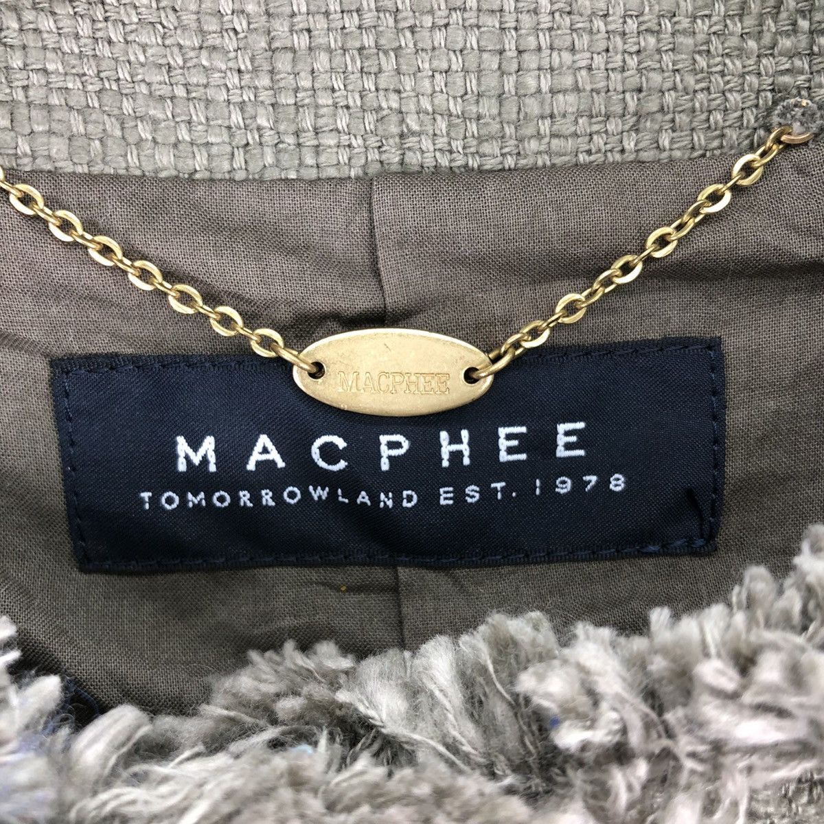 Tomorrowland Vintage 90's Macphee Tomorrowland Burlap Jacket Size XS / US 0-2 / IT 36-38 - 14 Thumbnail