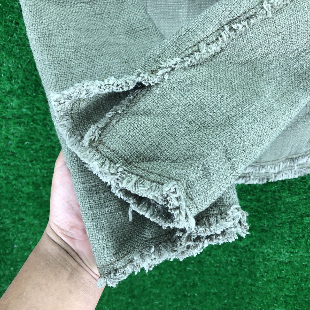 Tomorrowland Vintage 90's Macphee Tomorrowland Burlap Jacket Size XS / US 0-2 / IT 36-38 - 13 Thumbnail