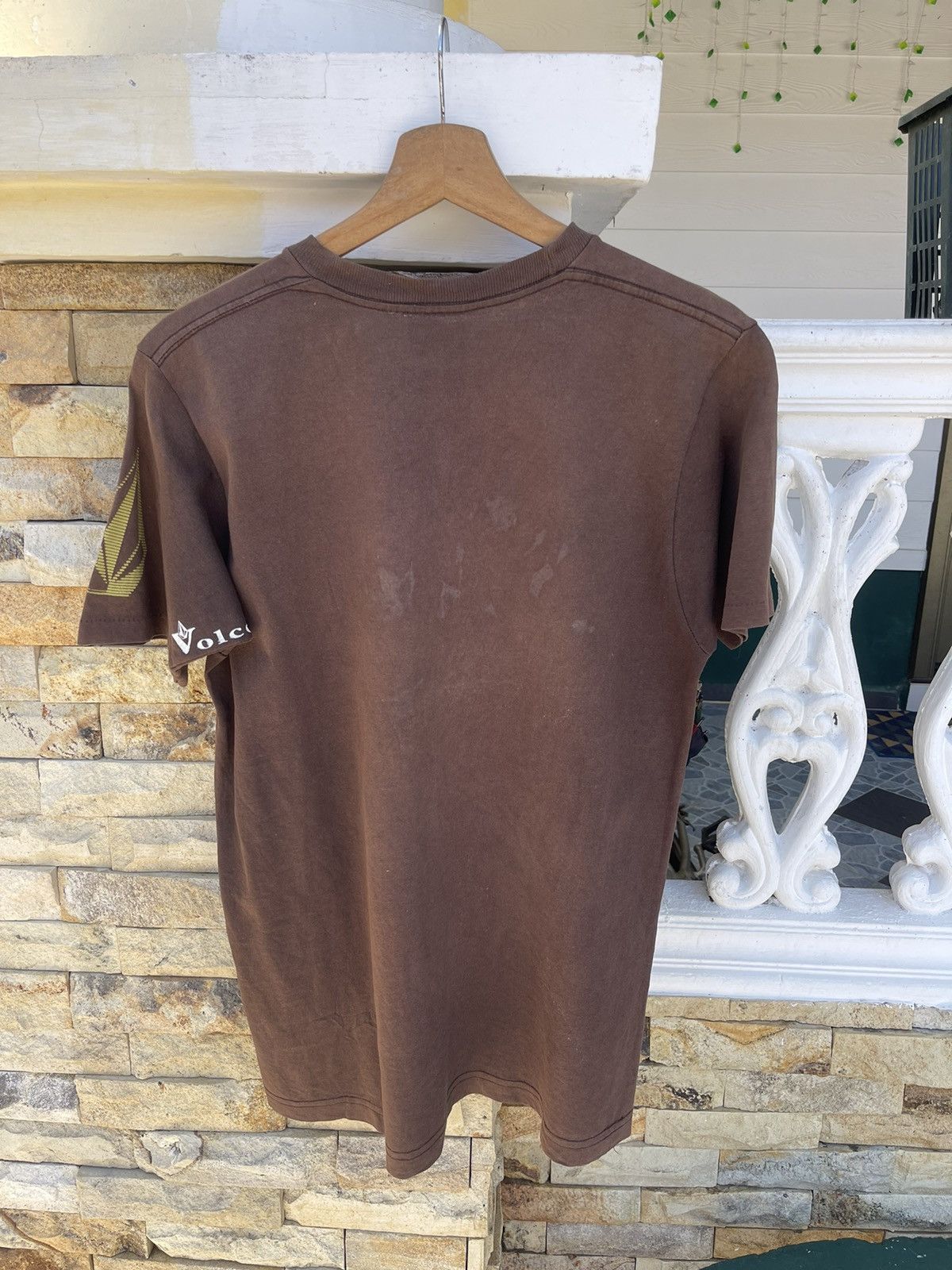 Volcom Last Drop🔥Vtg 90s Sun Faded VOLCOM Skateboarding T Shirt Size US M / EU 48-50 / 2 - 3 Thumbnail