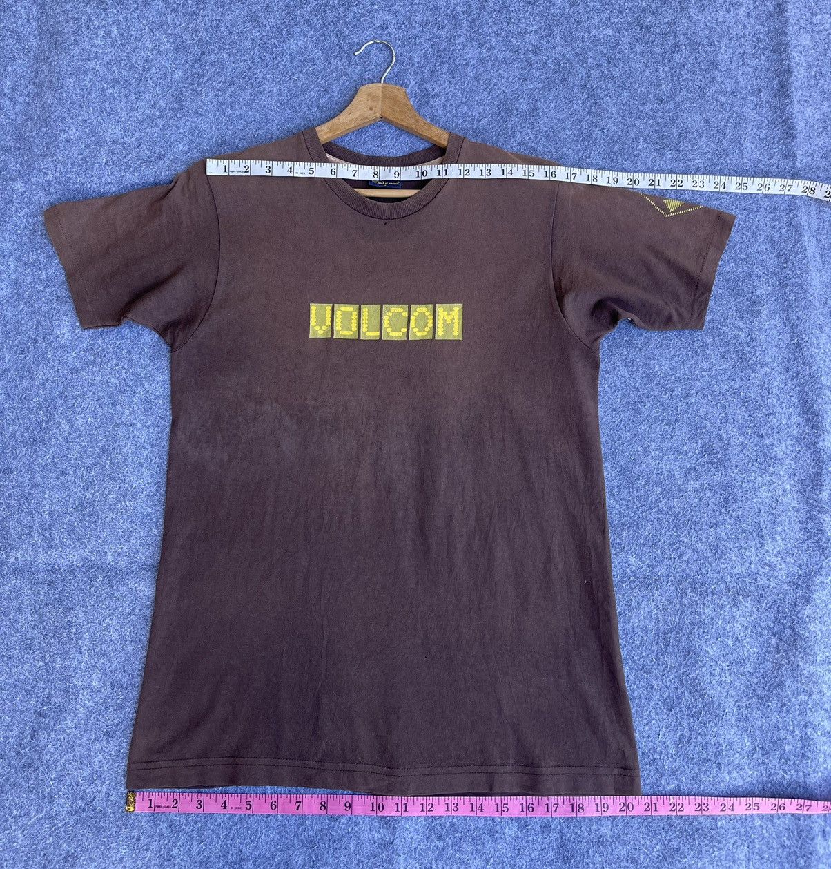 Volcom Last Drop🔥Vtg 90s Sun Faded VOLCOM Skateboarding T Shirt Size US M / EU 48-50 / 2 - 10 Thumbnail