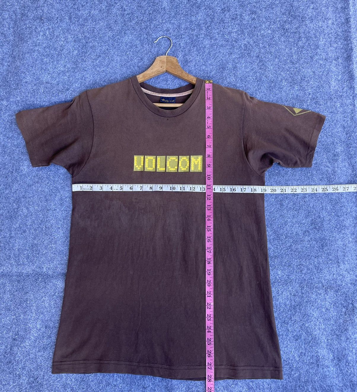Volcom Last Drop🔥Vtg 90s Sun Faded VOLCOM Skateboarding T Shirt Size US M / EU 48-50 / 2 - 9 Thumbnail