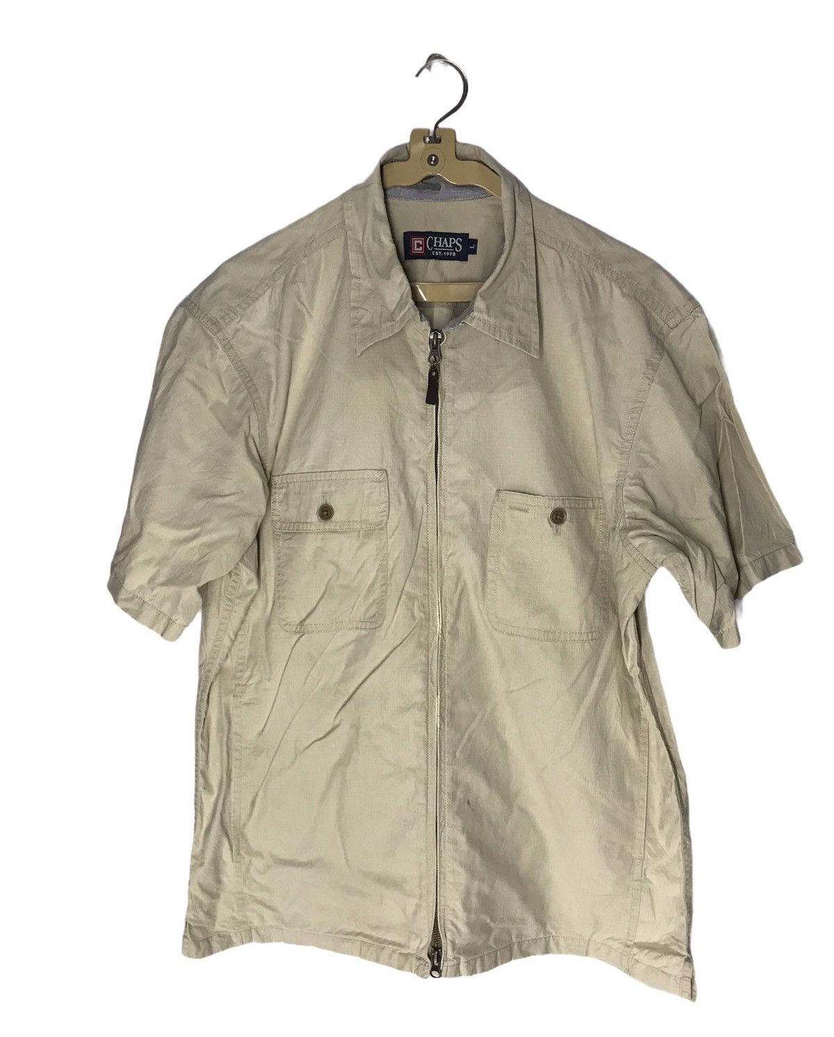 Chaps Ralph Lauren Chaps polos zipper shirt Size US L / EU 52-54 / 3 - 1 Thumbnail