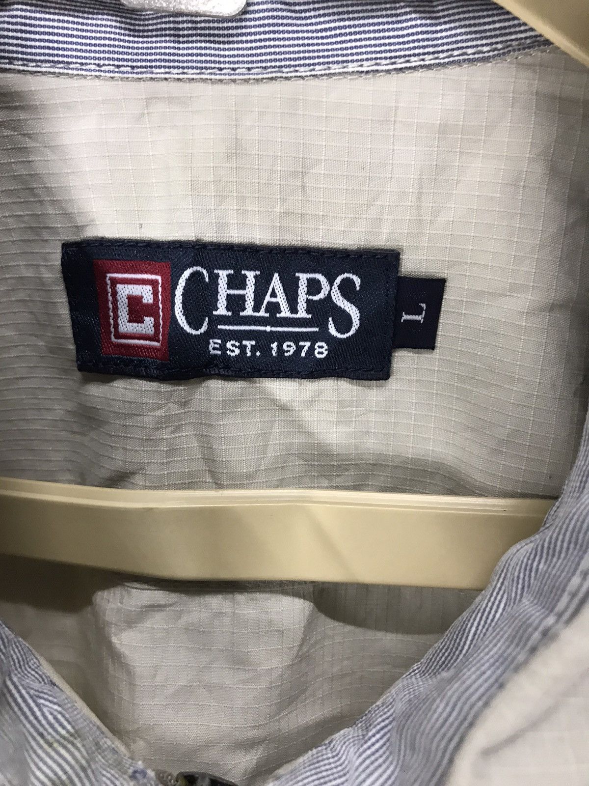 Chaps Ralph Lauren Chaps polos zipper shirt Size US L / EU 52-54 / 3 - 3 Thumbnail