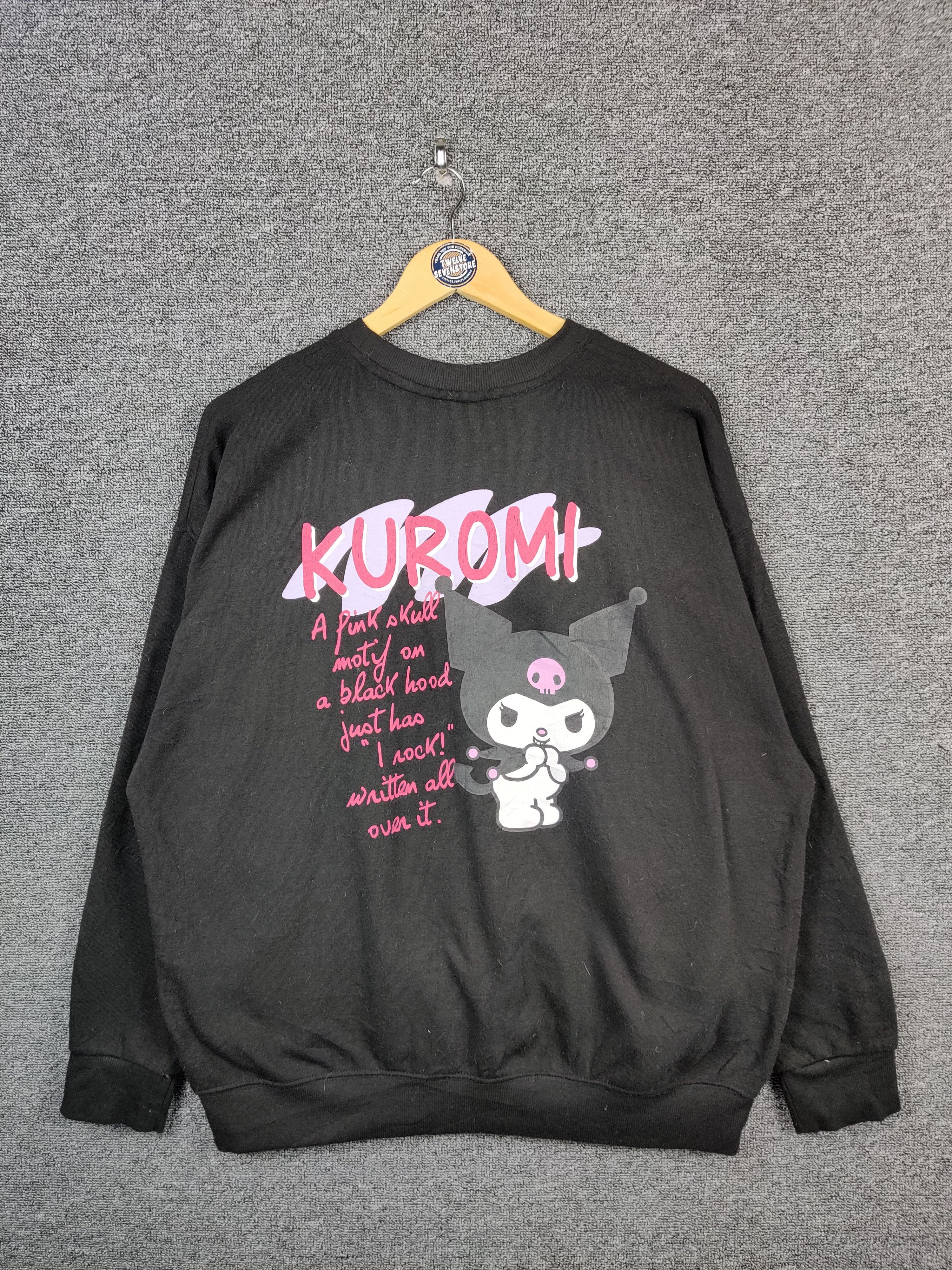 Anime Vintage Kuromi Sanrio Anime Crewneck Sweatshirt Size US XXL / EU 58 / 5 - 1 Thumbnail