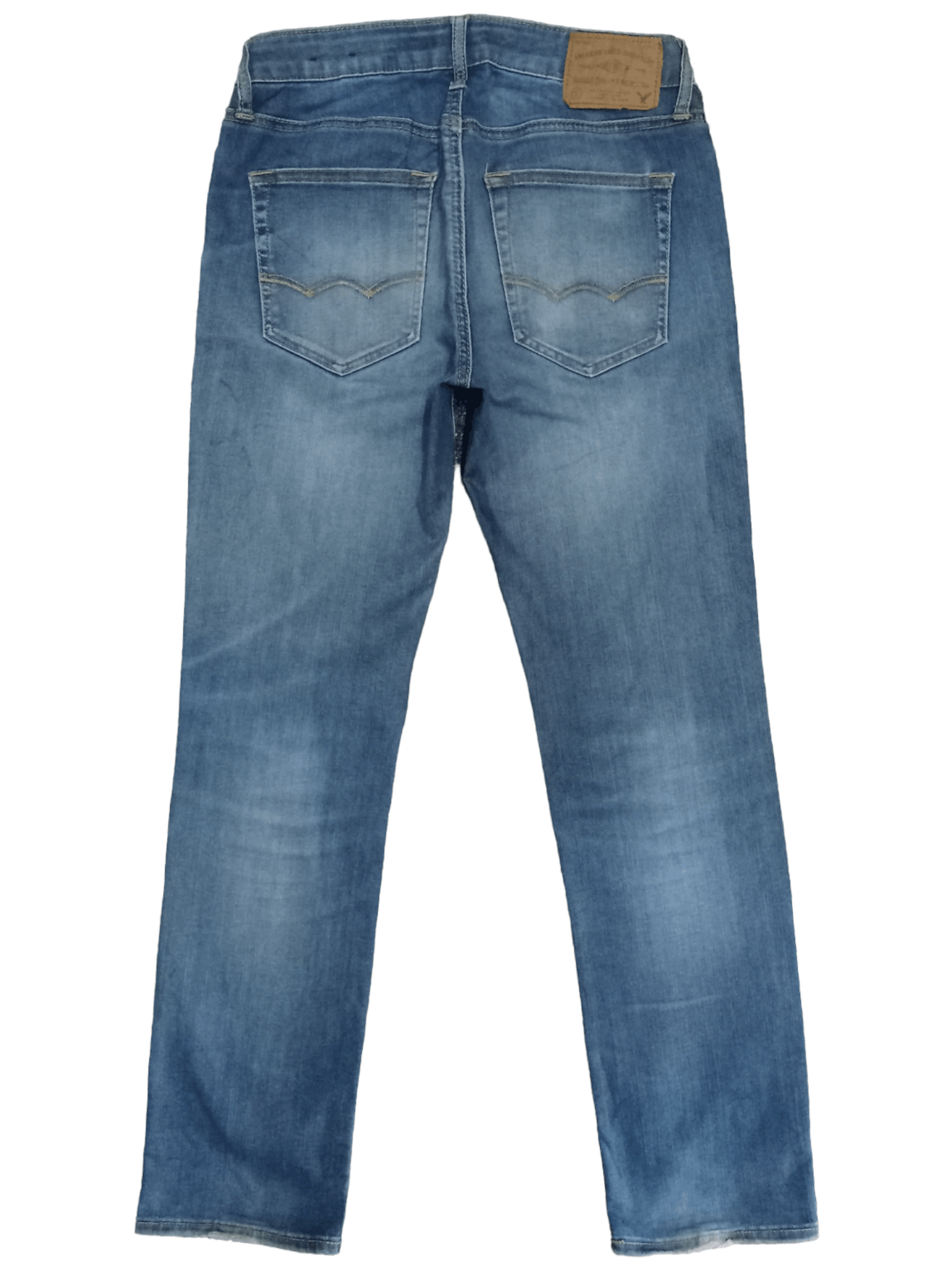 Japanese Brand SALES 🔥 Vintage Japanese Brand Blue Wash Distressed Jeans Size US 28 / EU 44 - 2 Thumbnail