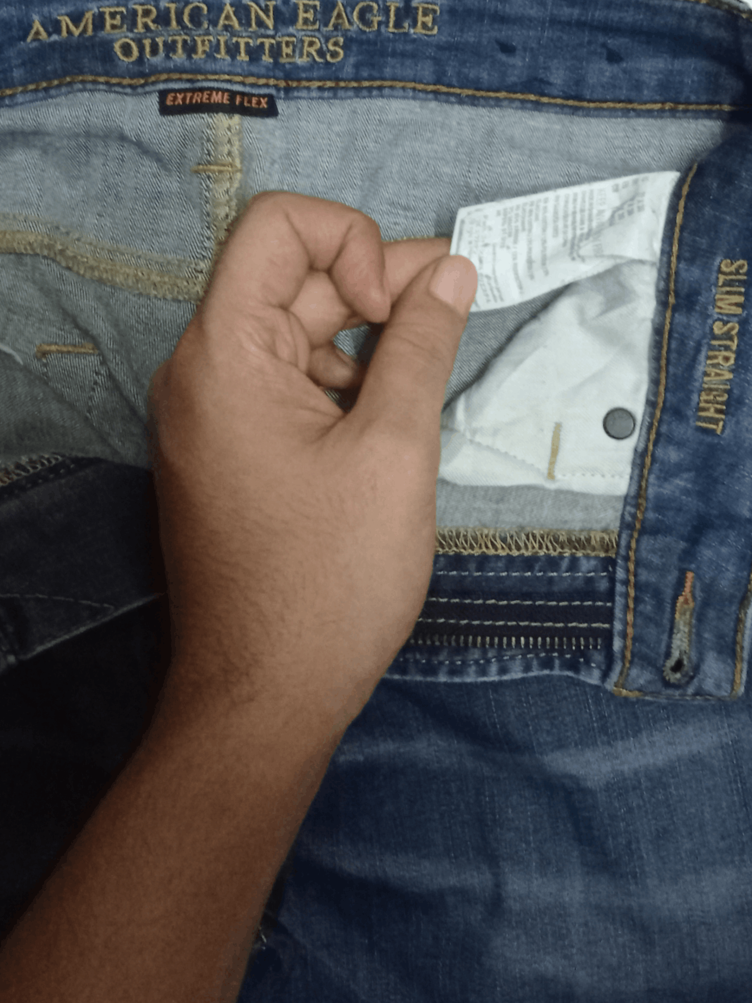 Japanese Brand SALES 🔥 Vintage Japanese Brand Blue Wash Distressed Jeans Size US 28 / EU 44 - 3 Thumbnail