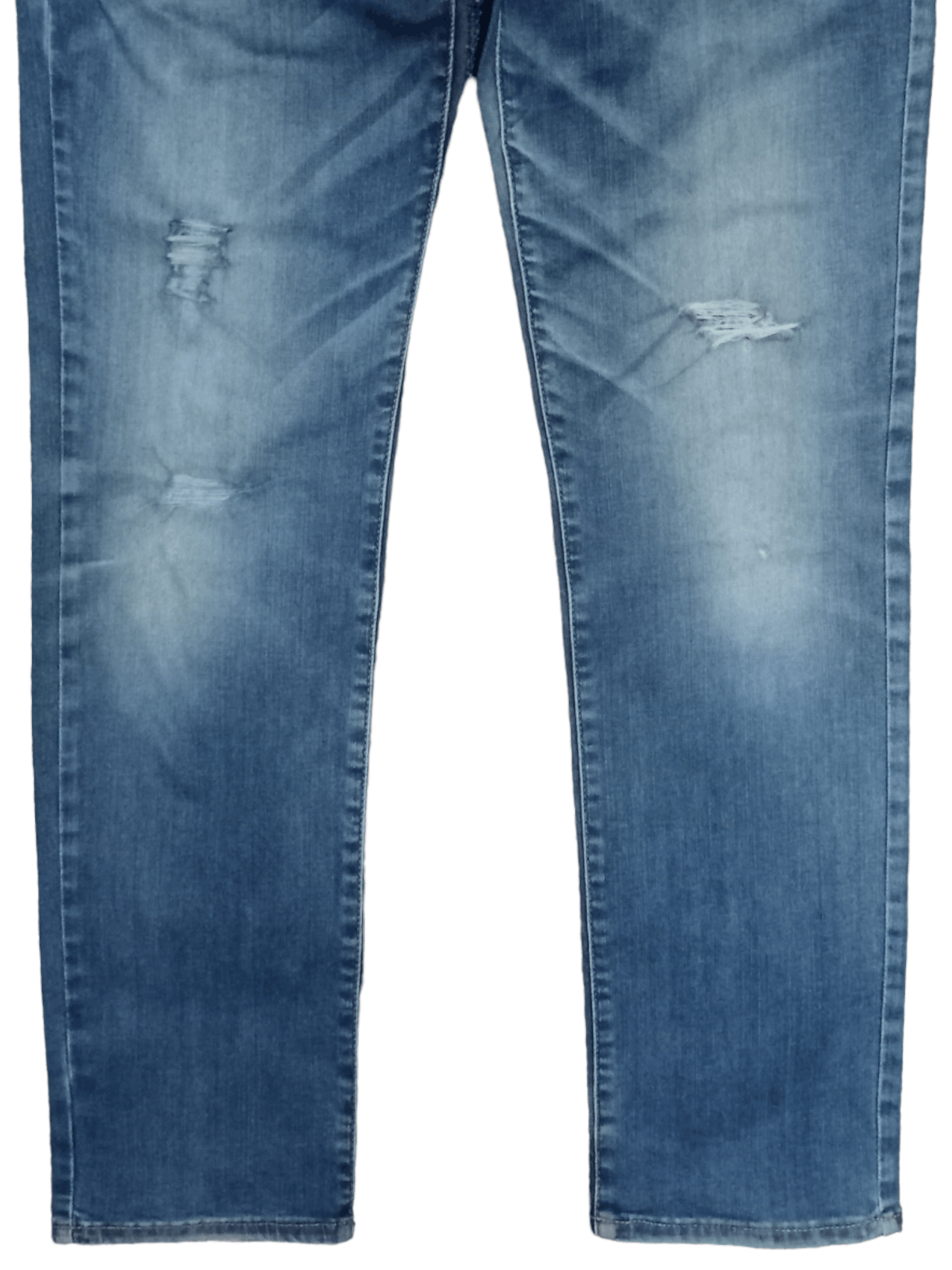Japanese Brand SALES 🔥 Vintage Japanese Brand Blue Wash Distressed Jeans Size US 28 / EU 44 - 7 Thumbnail