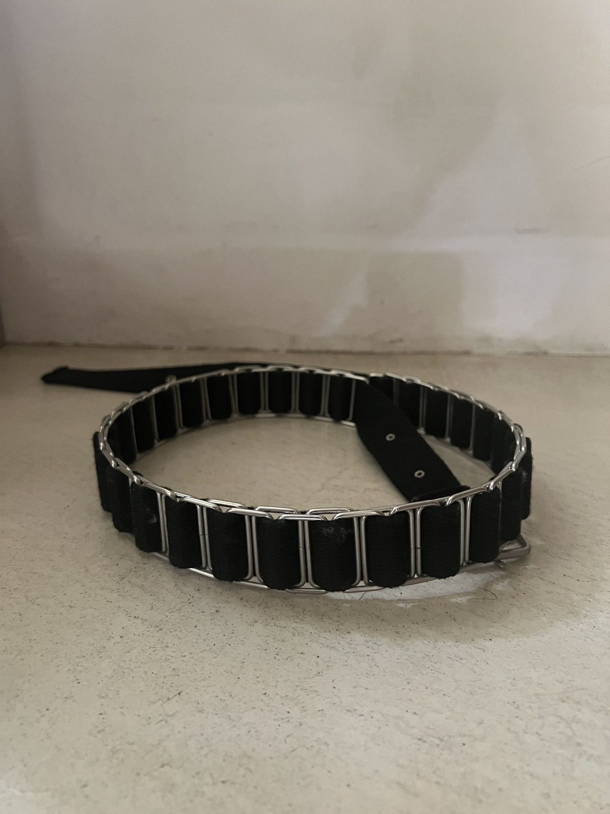 helmut lang chain belt