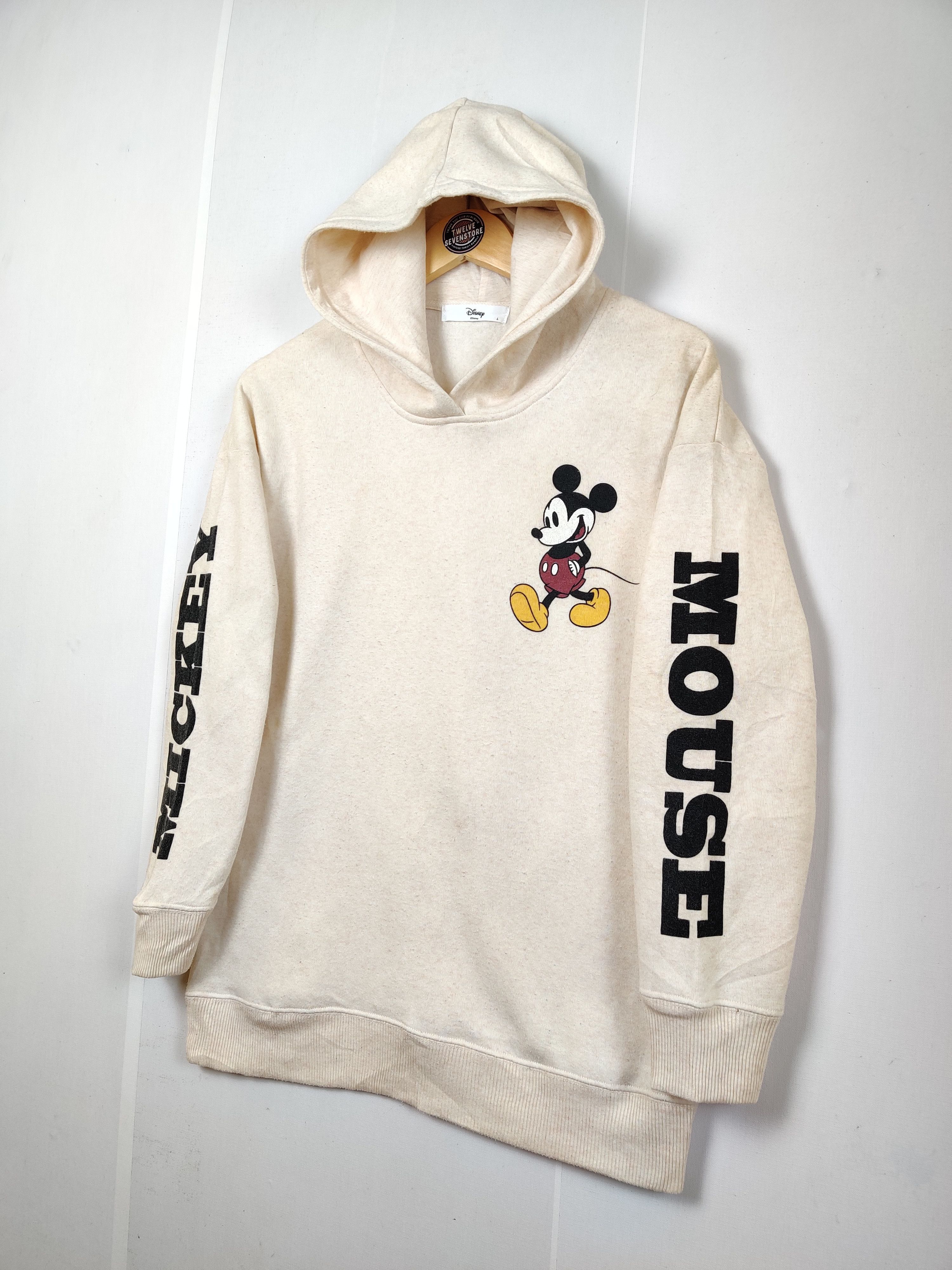 Disney Vintage Mickey Mouse Pullover Hoodie Size US L / EU 52-54 / 3 - 2 Thumbnail