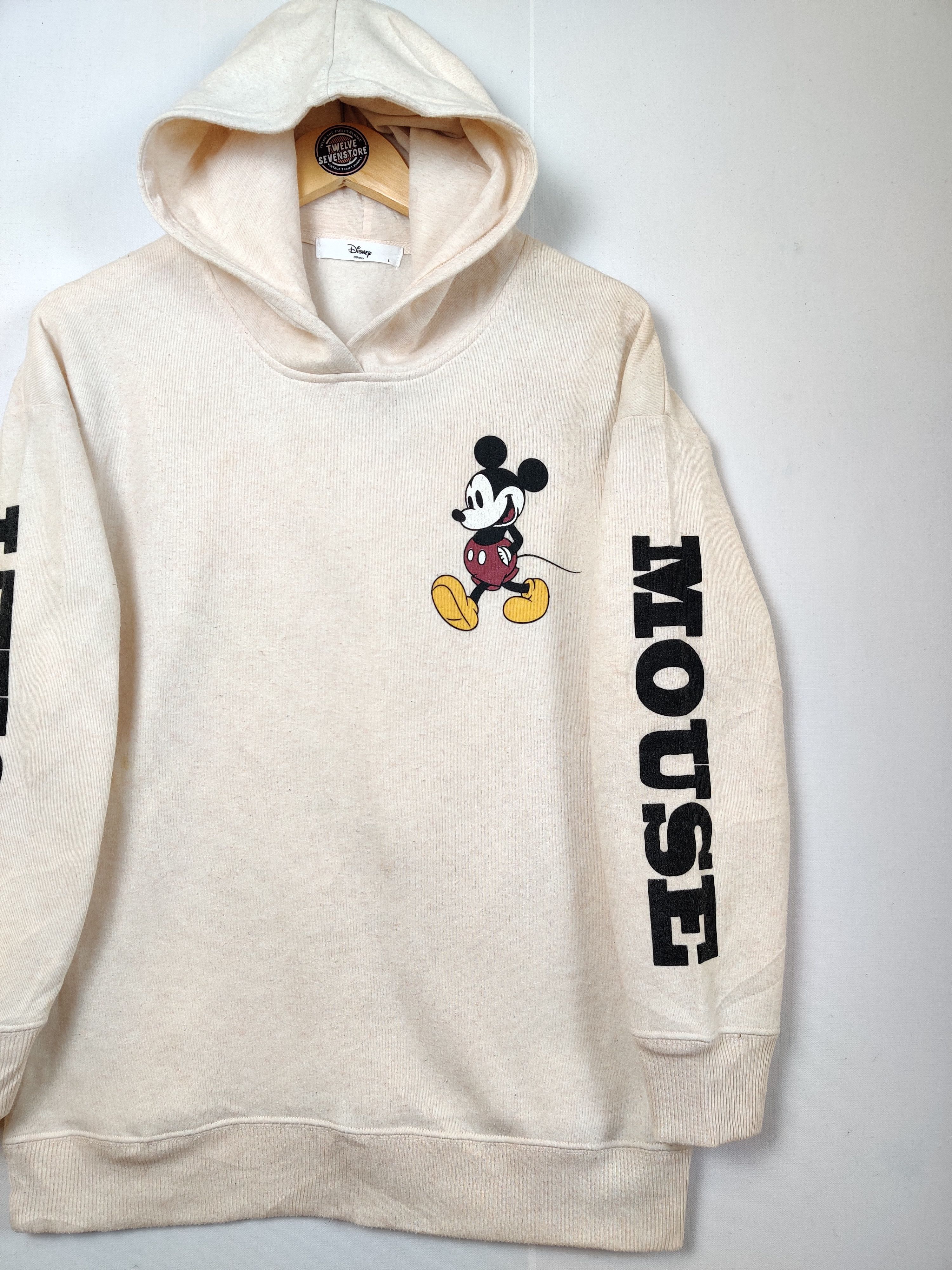 Disney Vintage Mickey Mouse Pullover Hoodie Size US L / EU 52-54 / 3 - 3 Thumbnail