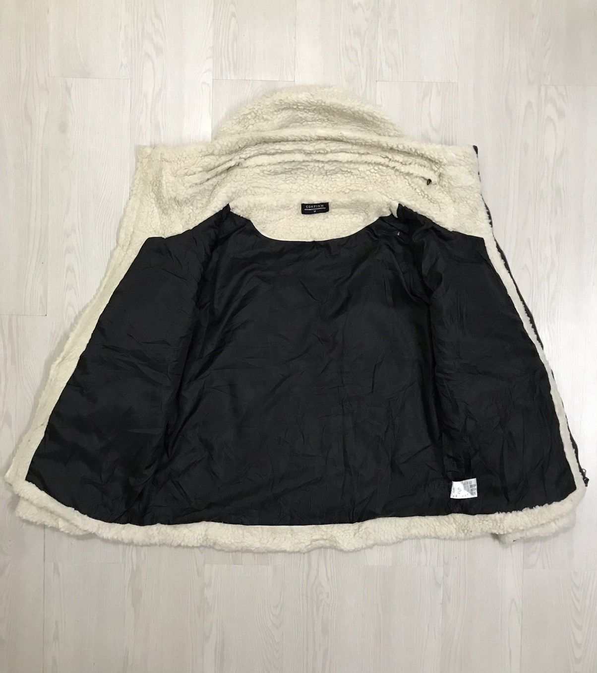 Japanese Brand × Vintage Vintage Japanese Brand Deep Pile Sherpa Jacket Hoodie Size US M / EU 48-50 / 2 - 8 Thumbnail