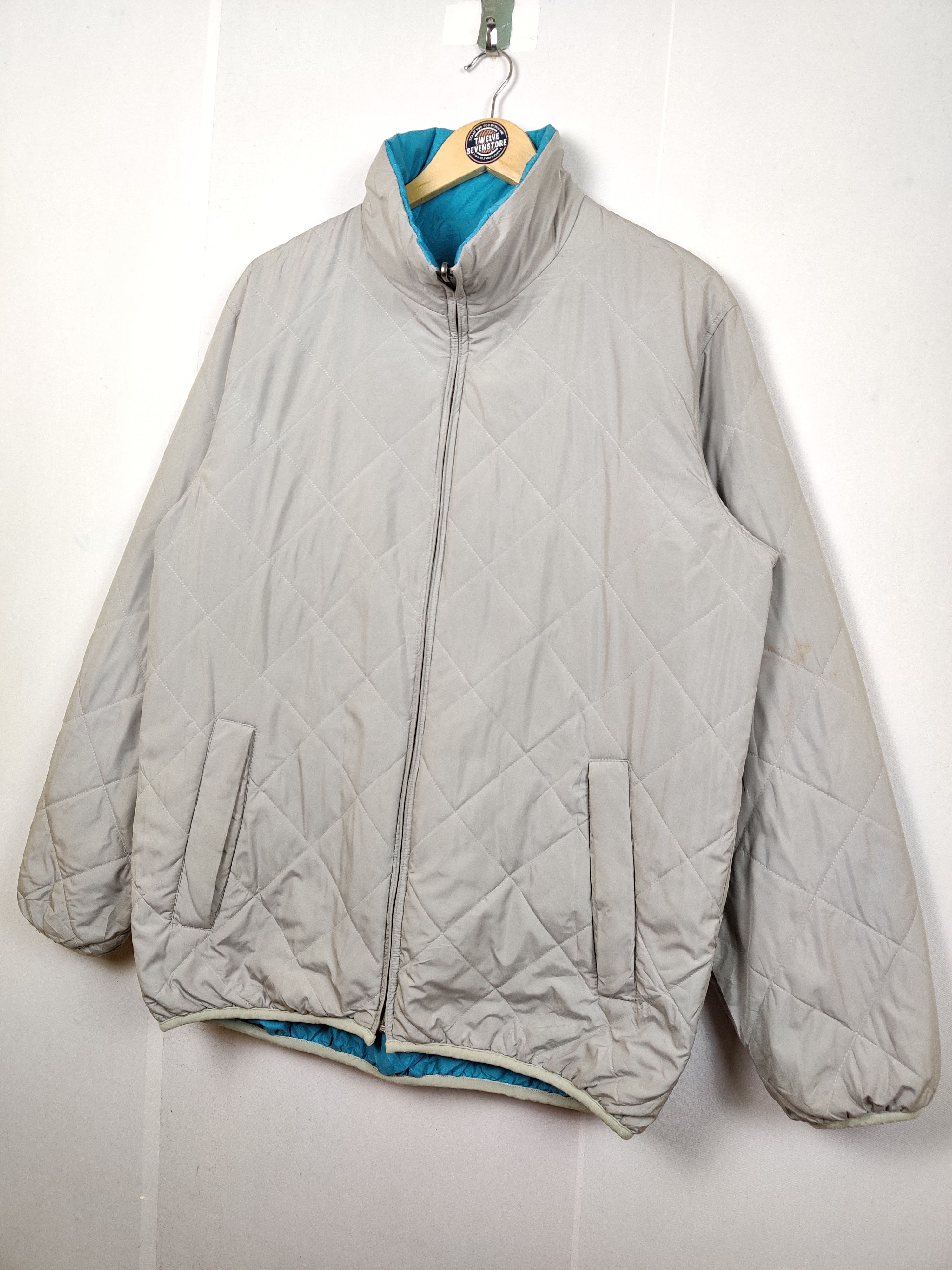 Uniqlo Vintage Uniqlo Riversible Quilted Zipper Light Jacket Size US L / EU 52-54 / 3 - 2 Thumbnail