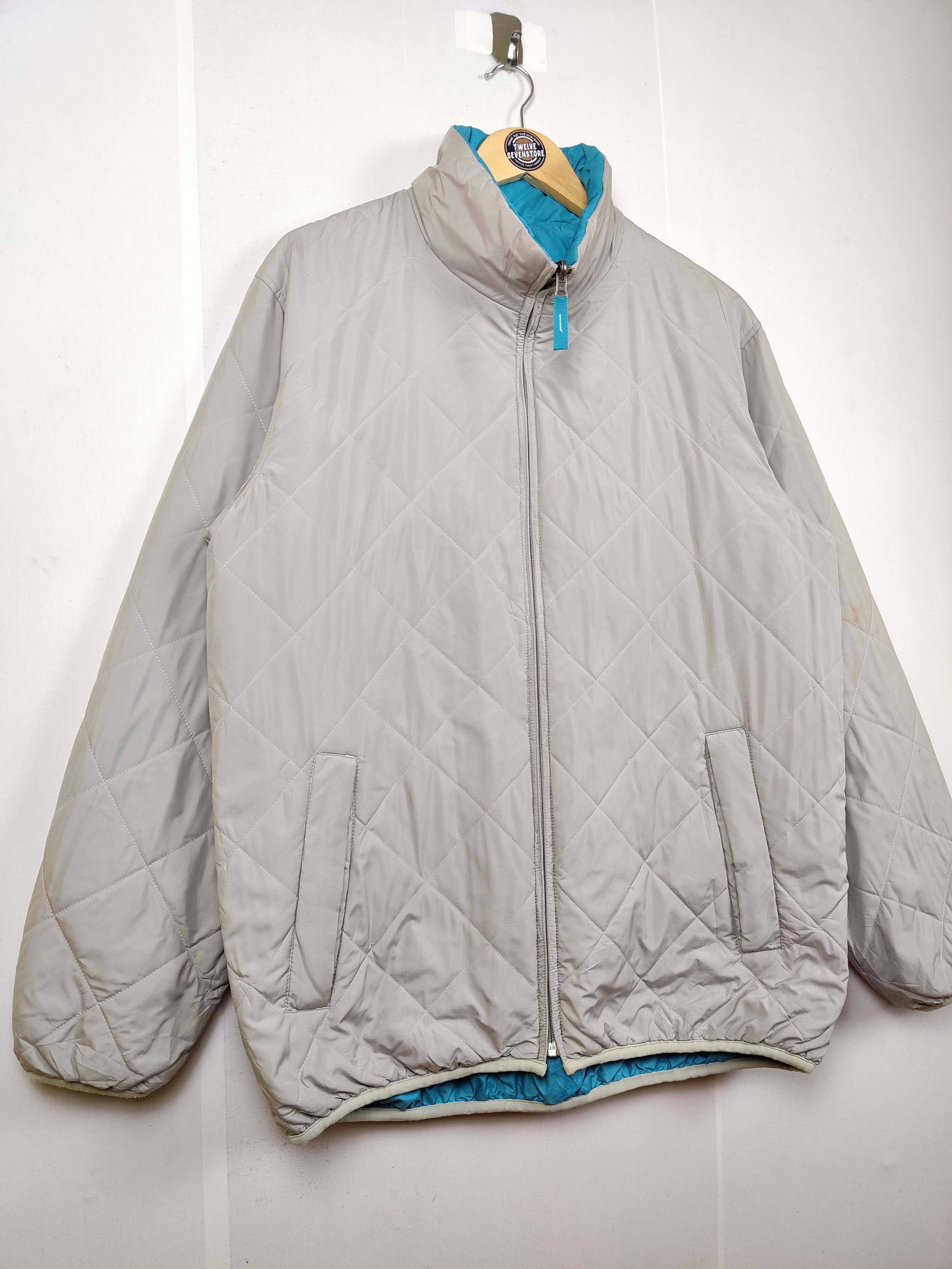 Uniqlo Vintage Uniqlo Riversible Quilted Zipper Light Jacket Size US L / EU 52-54 / 3 - 4 Thumbnail