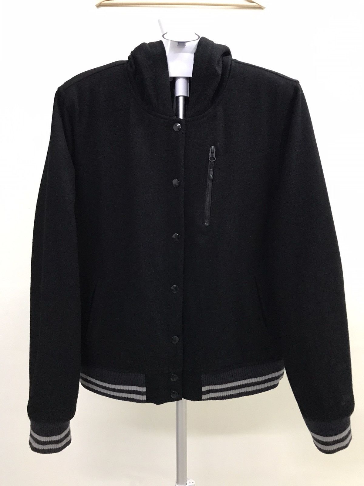 Nike × Vintage Vintage Nike Wool Varsity Jacket Size US XL / EU 56 / 4 - 1 Thumbnail
