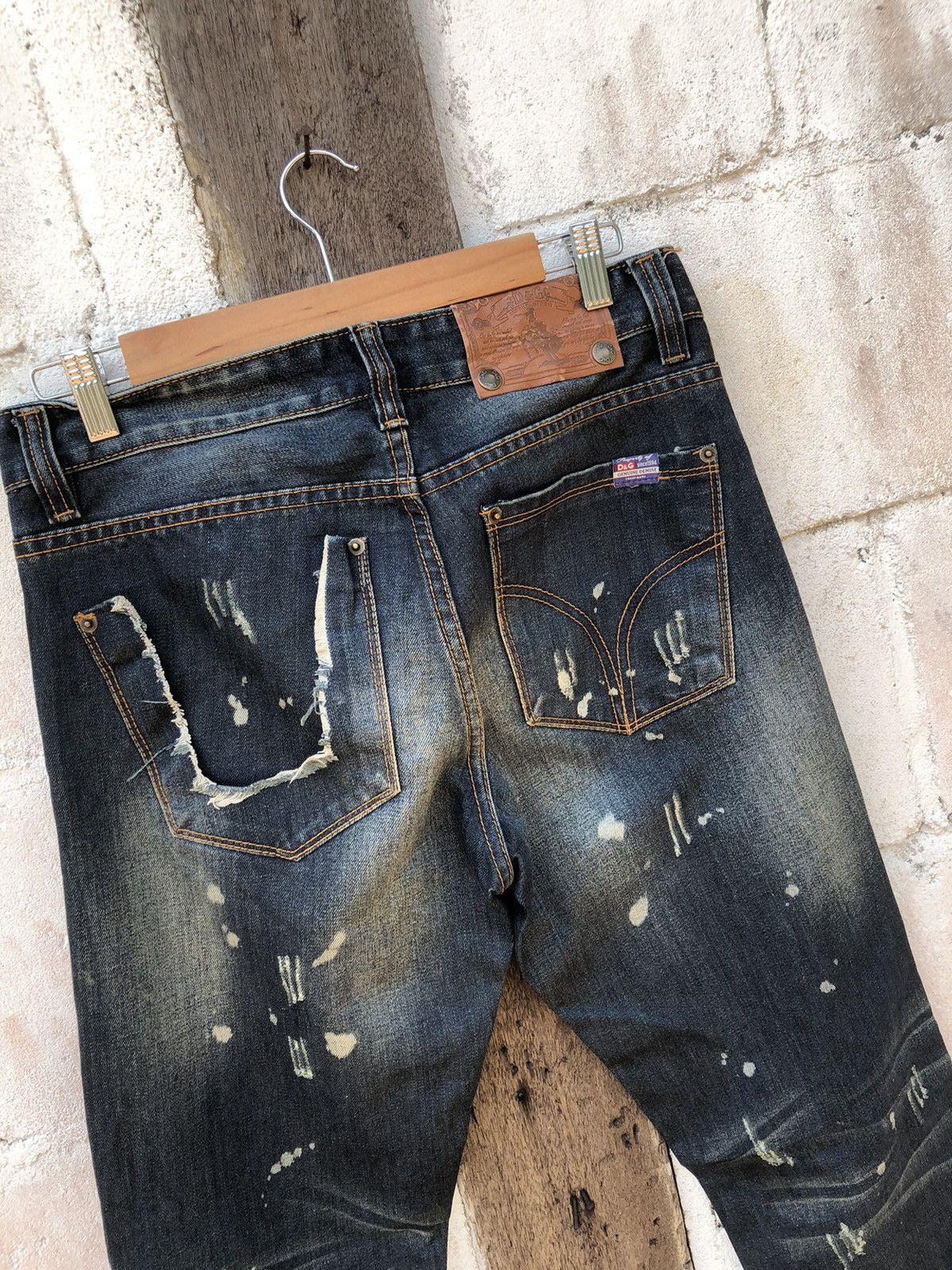 Dolce & Gabbana Dolce & Gabbana Jeans Denim Destress Size US 32 / EU 48 - 6 Thumbnail