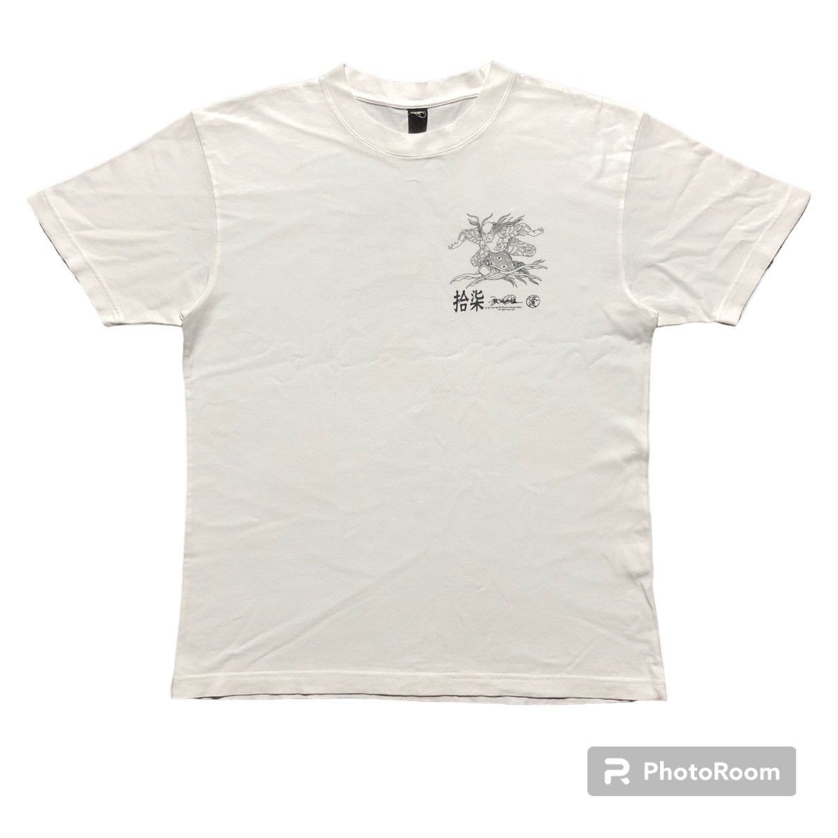Japanese Brand Rare‼️🔥Vintage Takeda Hideo Designer White T-Shirt Size US M / EU 48-50 / 2 - 2 Thumbnail