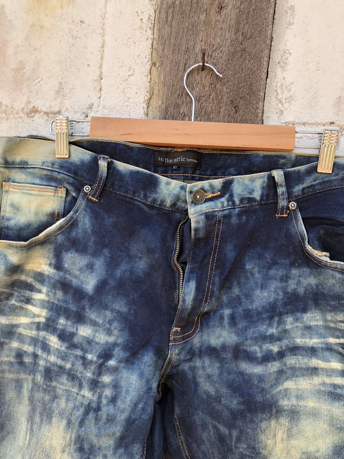 In The Attic Dirt Wash In The Attic Homme Pants Size US 39 - 4 Thumbnail