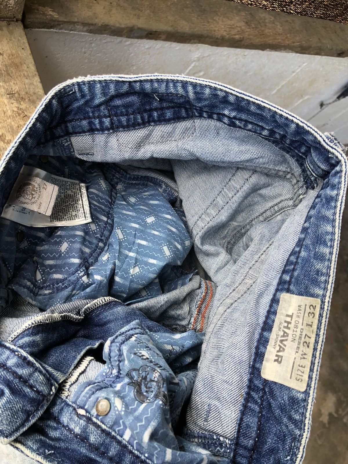 Diesel Diesel Industry Jeans Destress Skinny Size US 31 - 6 Thumbnail