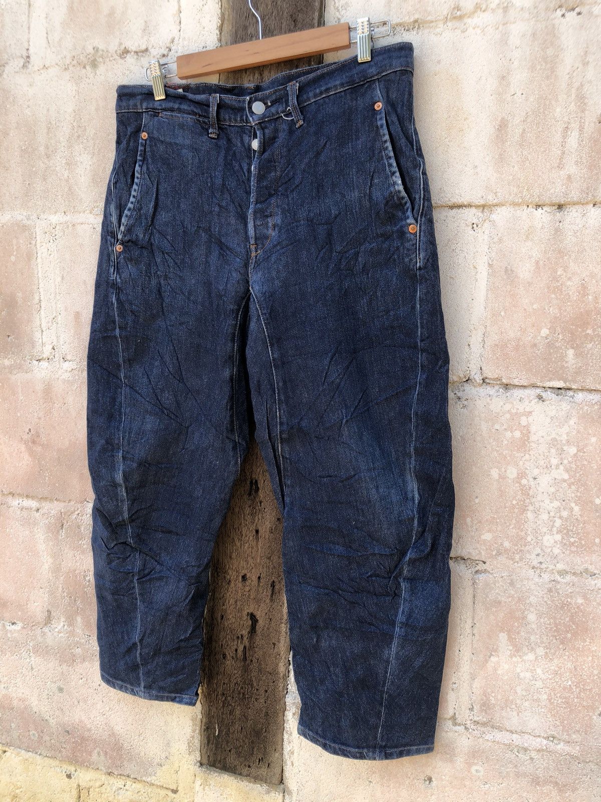 Levi's Levi’s Engineered Jeans Denim Single R Baggy Cropp Size US 34 / EU 50 - 3 Thumbnail