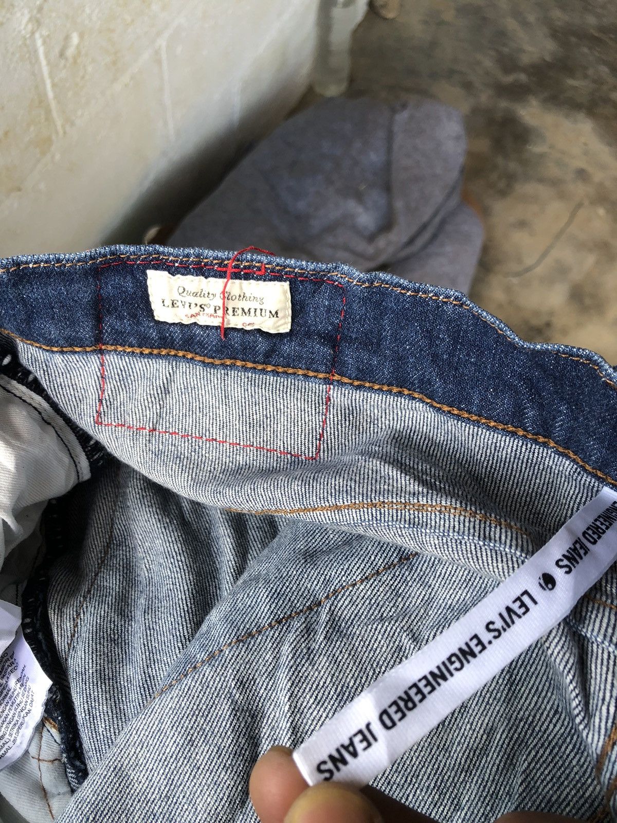 Levi's Levi’s Engineered Jeans Denim Single R Baggy Cropp Size US 34 / EU 50 - 7 Thumbnail