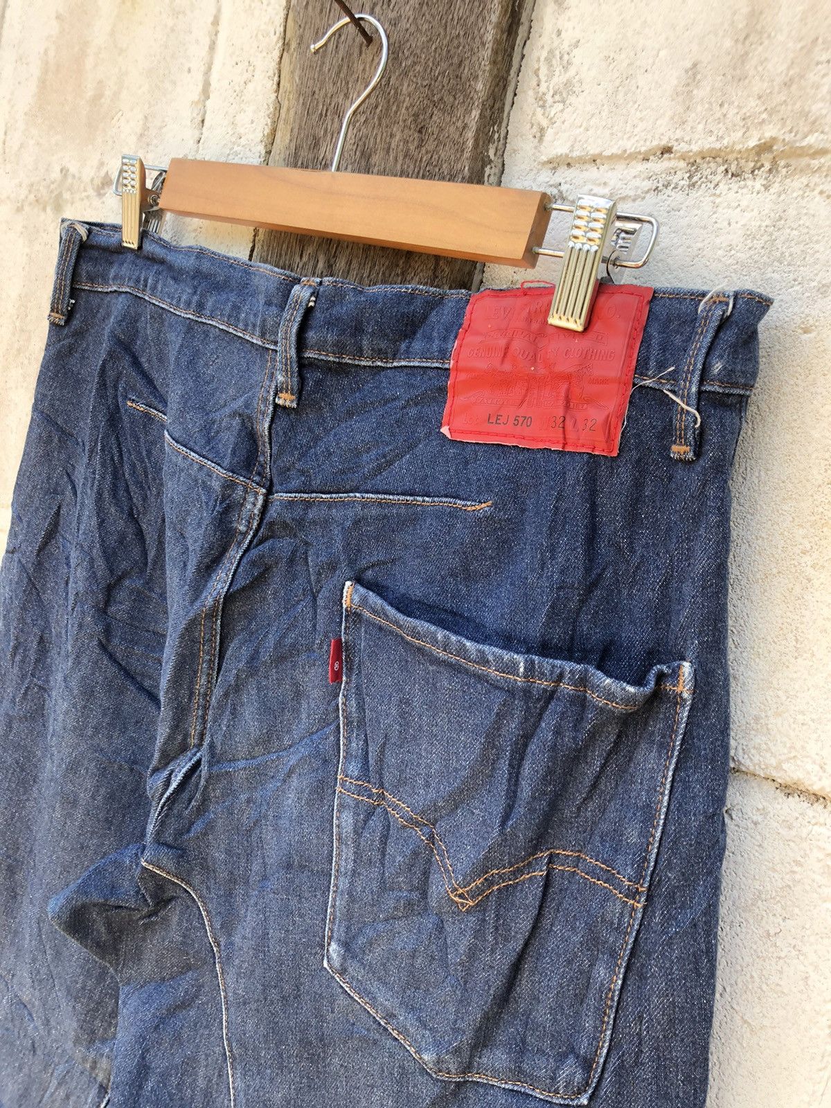 Levi's Levi’s Engineered Jeans Denim Single R Baggy Cropp Size US 34 / EU 50 - 5 Thumbnail