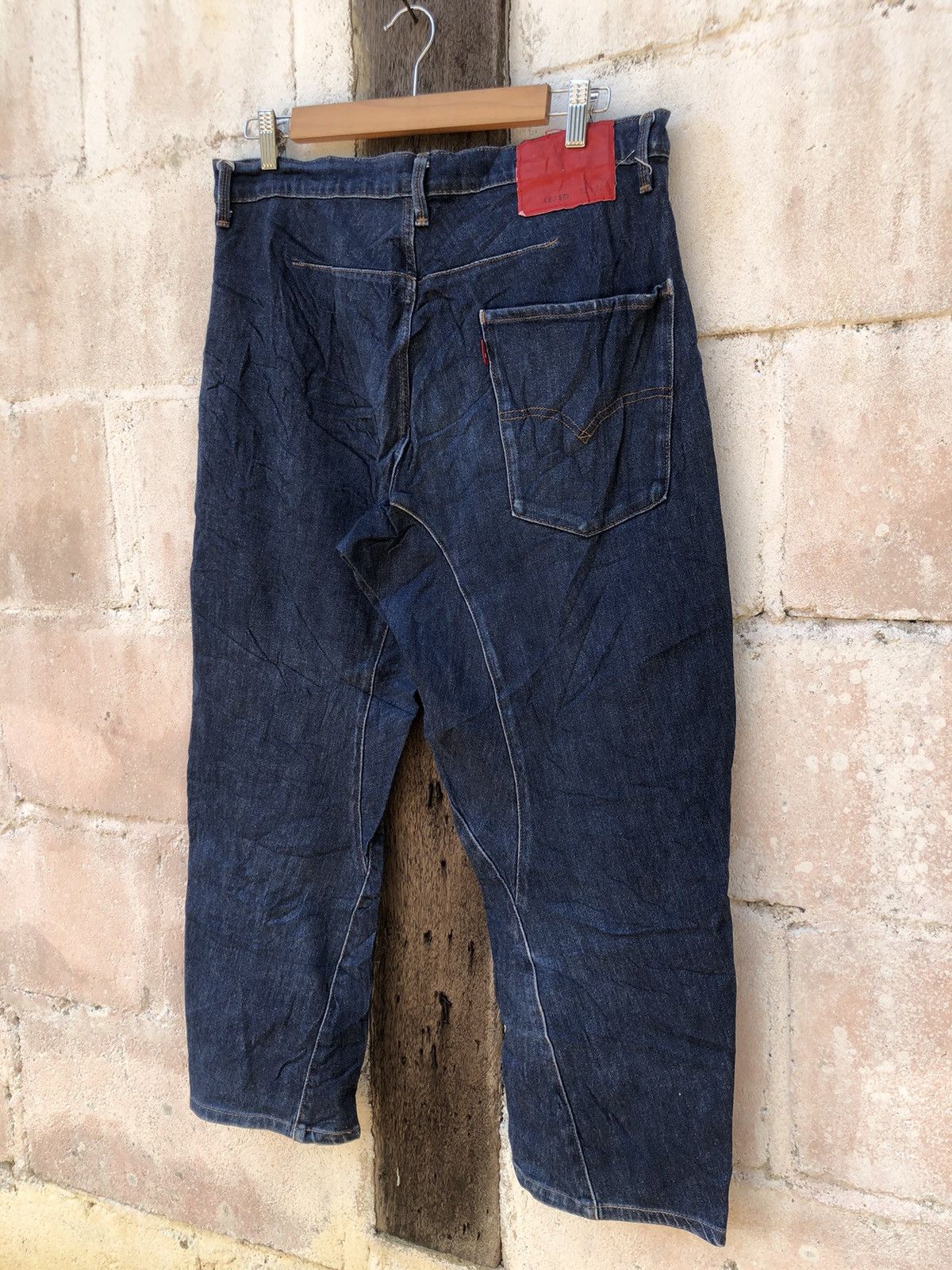 Levi's Levi’s Engineered Jeans Denim Single R Baggy Cropp Size US 34 / EU 50 - 4 Thumbnail